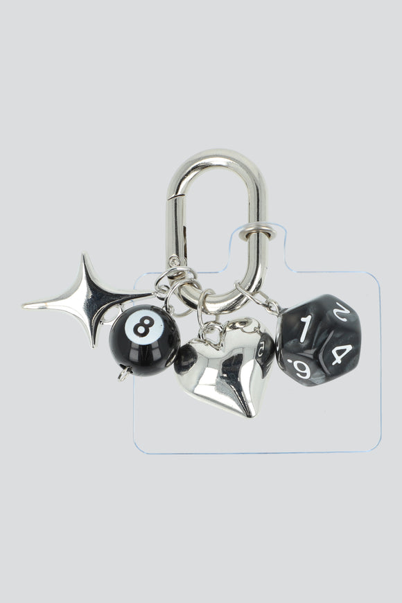 Charm cel multi bola 8 dado