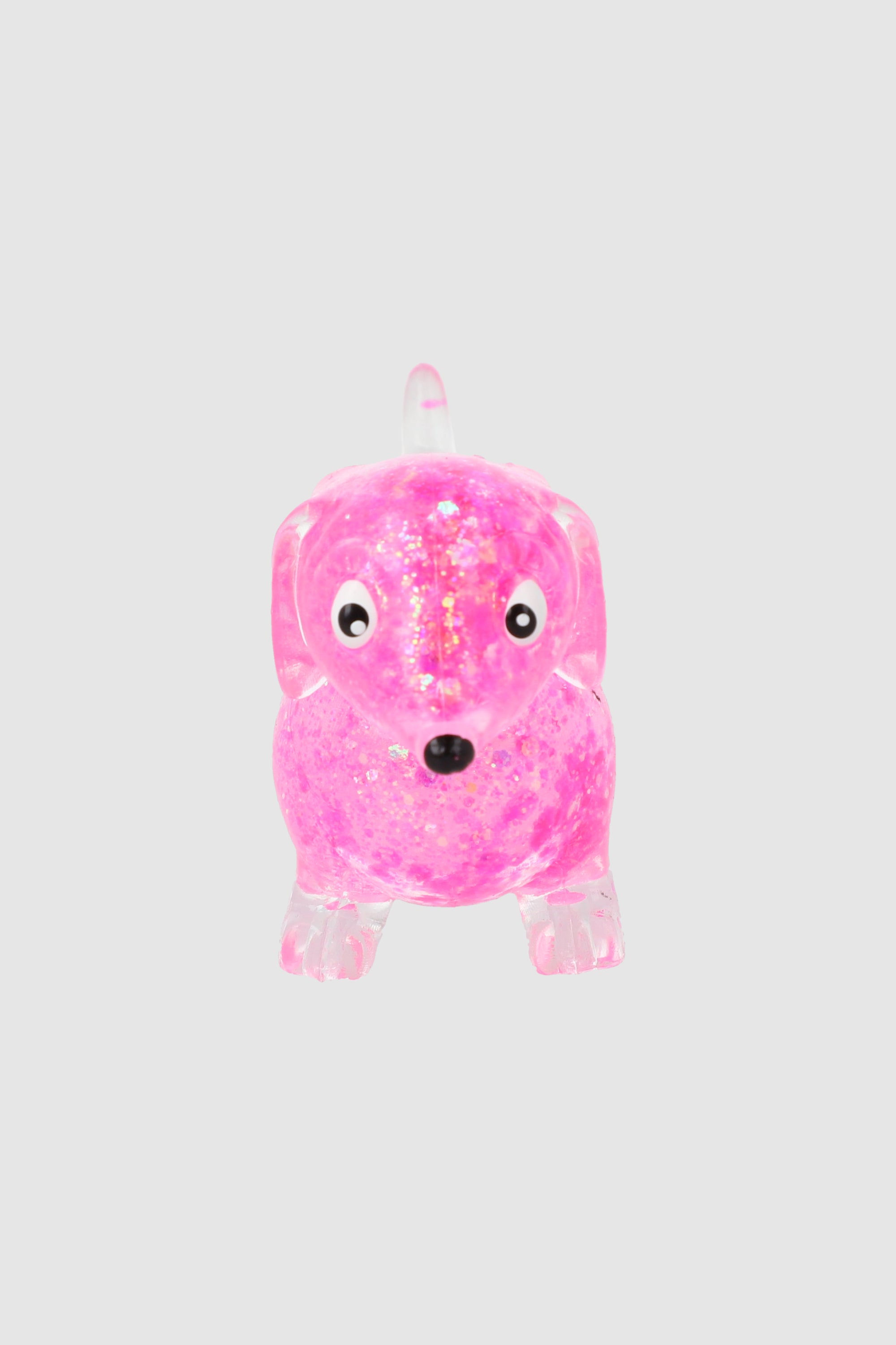 Squishy perrito glitter ROSA