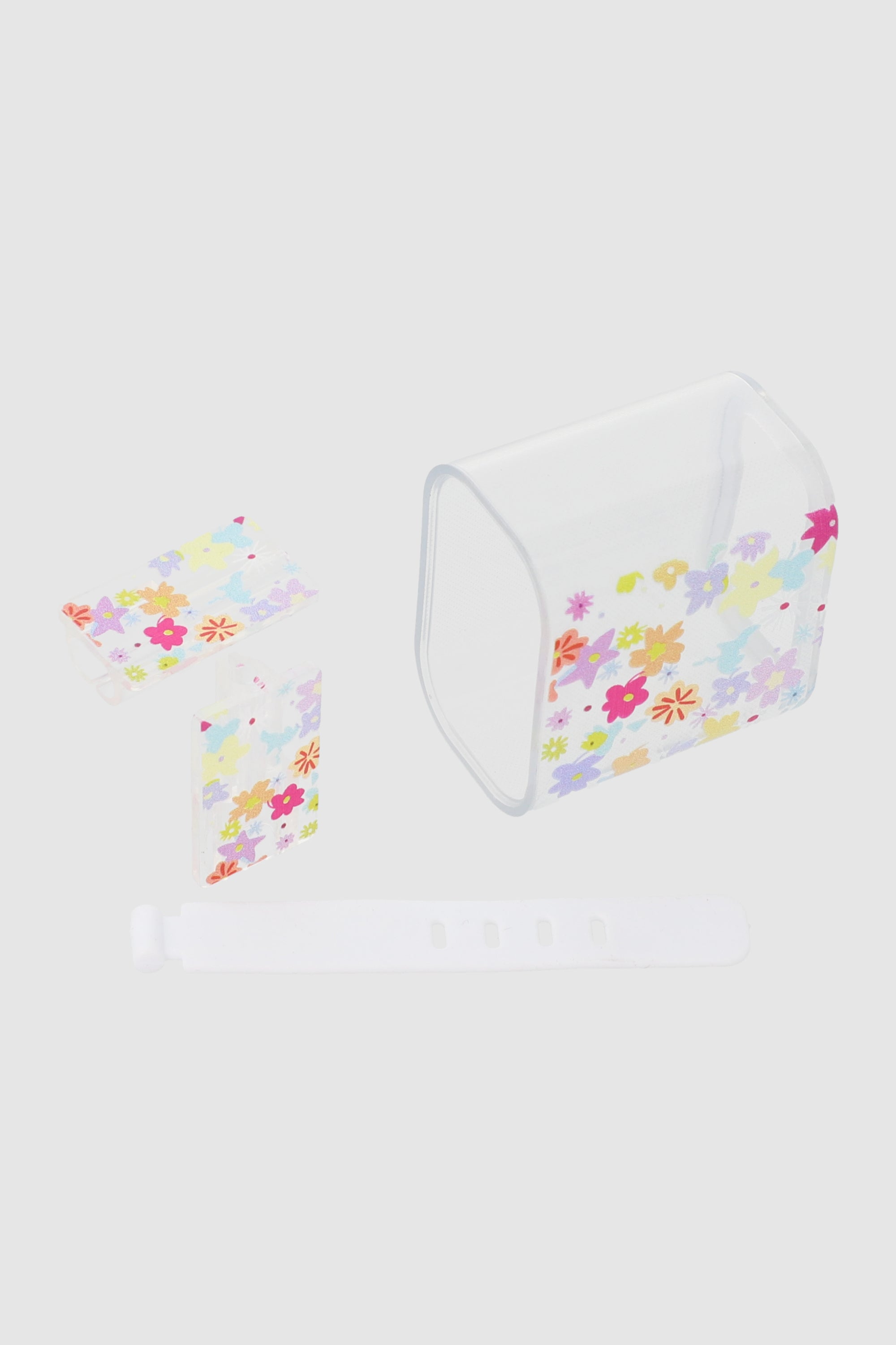 Protector cargador flores minis MULTICOLOR