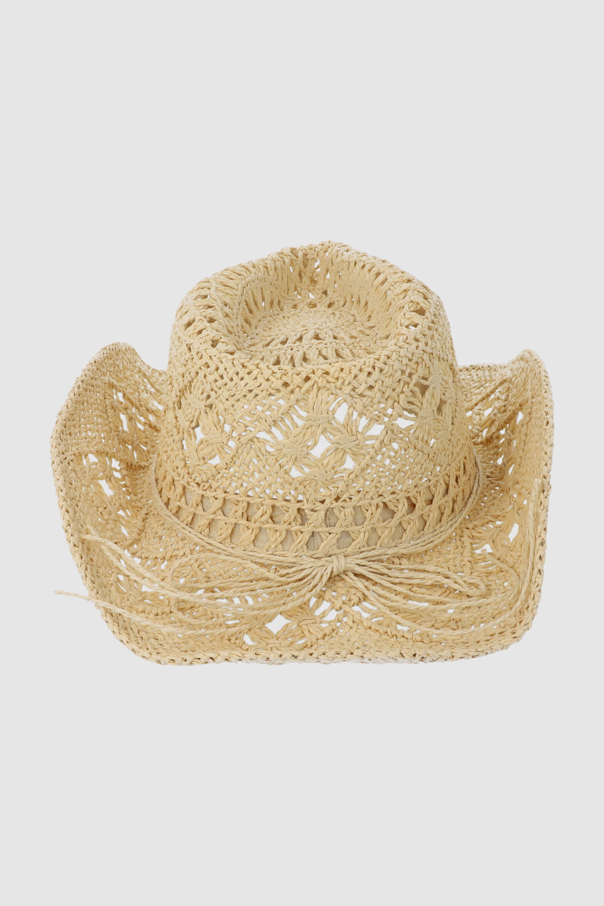 Sombrero vaquero calado BEIGE