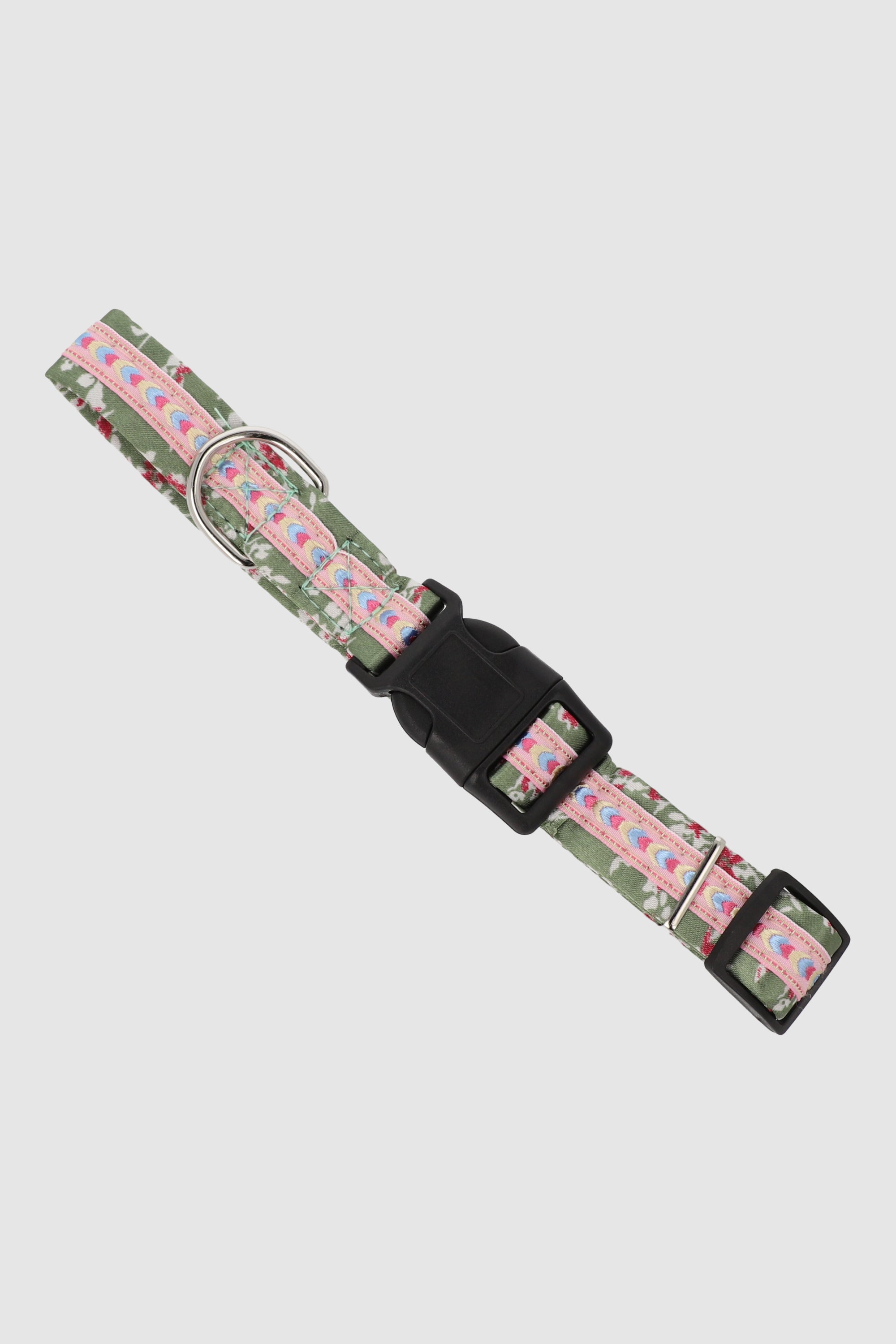 Collar para mascota flores ROSA