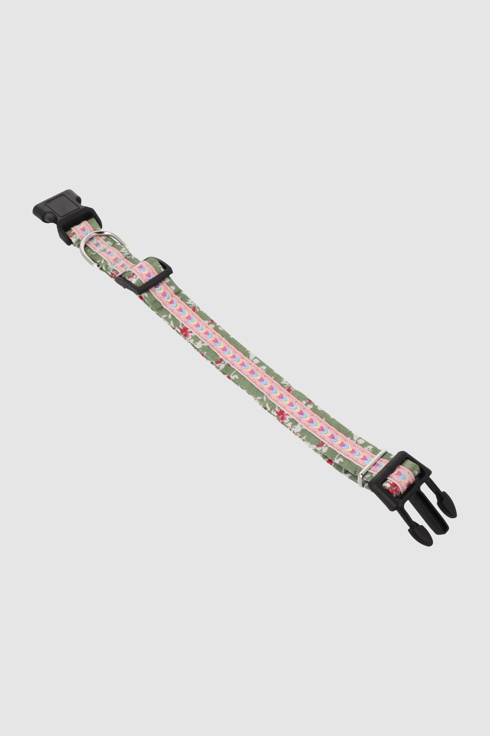 Collar para mascota flores ROSA