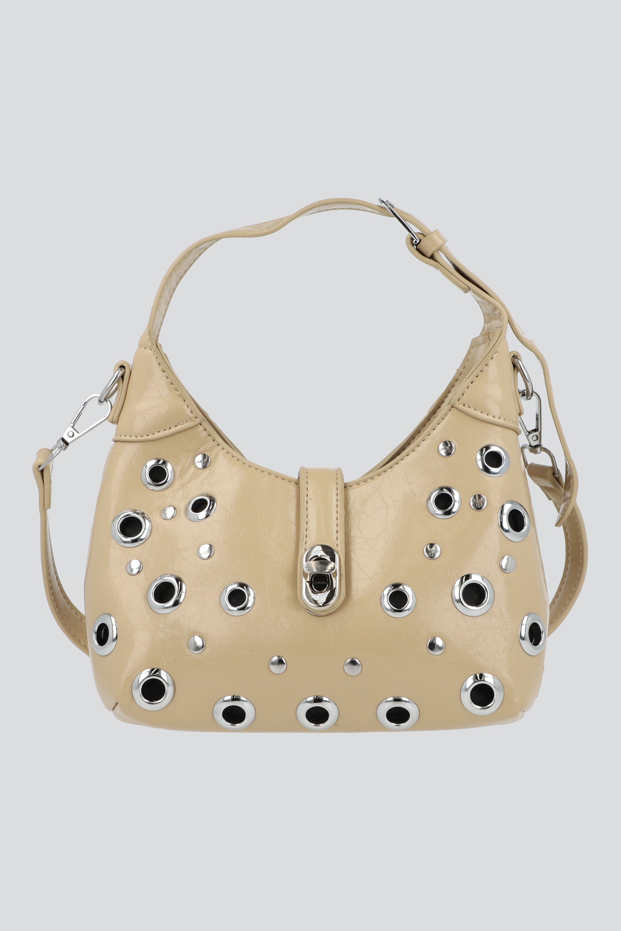 Bolsa hombreo eyelets TAUPE