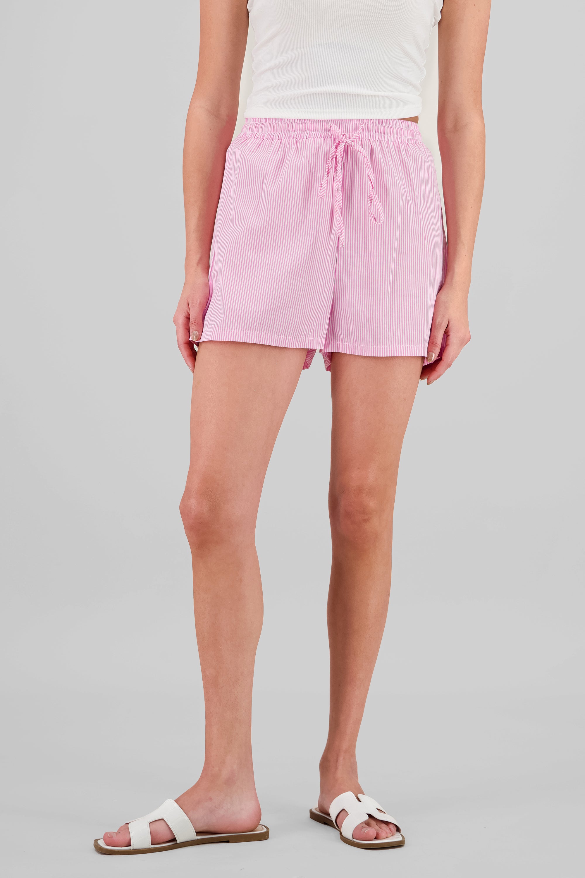 Short de rayas ROSA COMBO