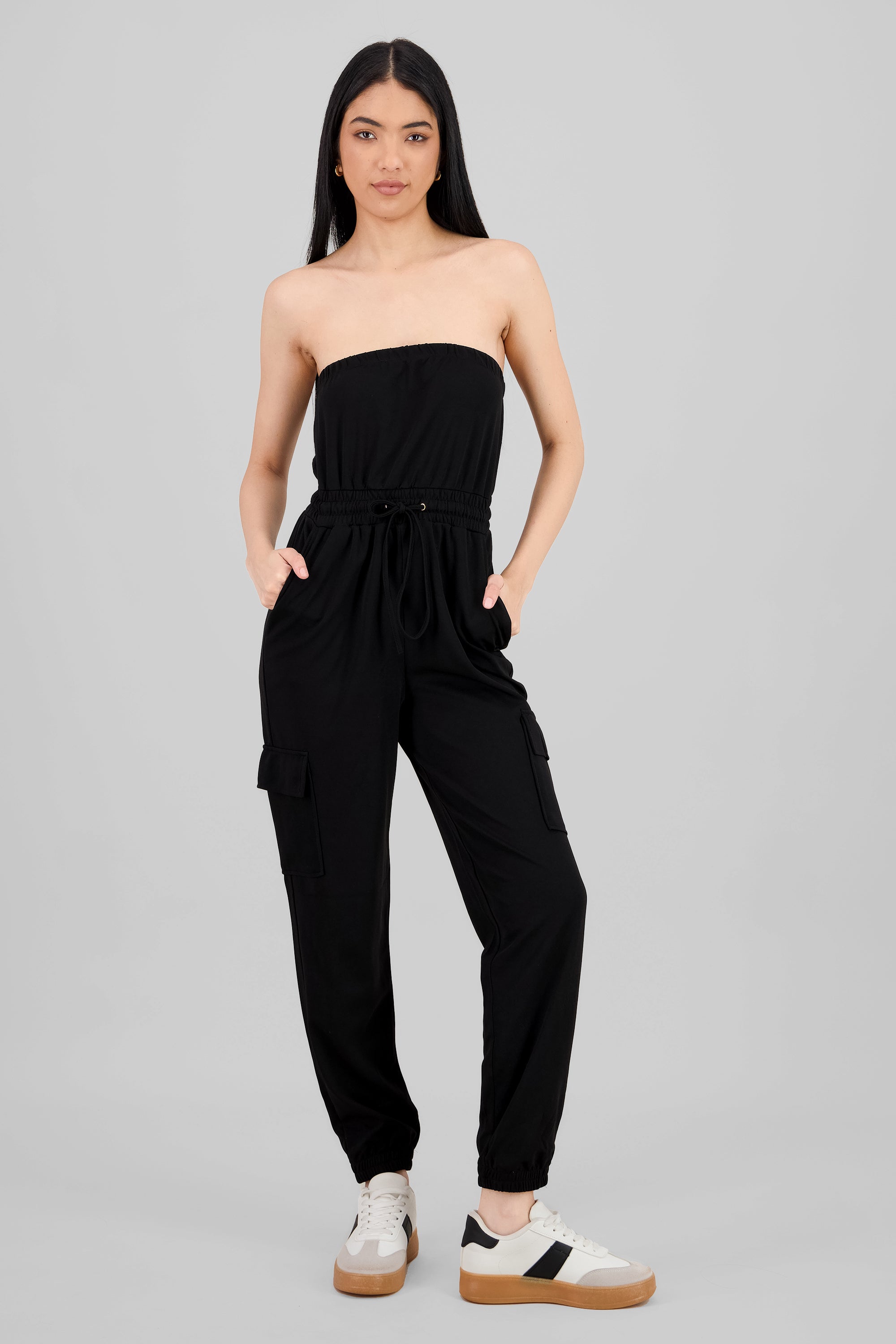 Jumpsuit sin mangas NEGRO