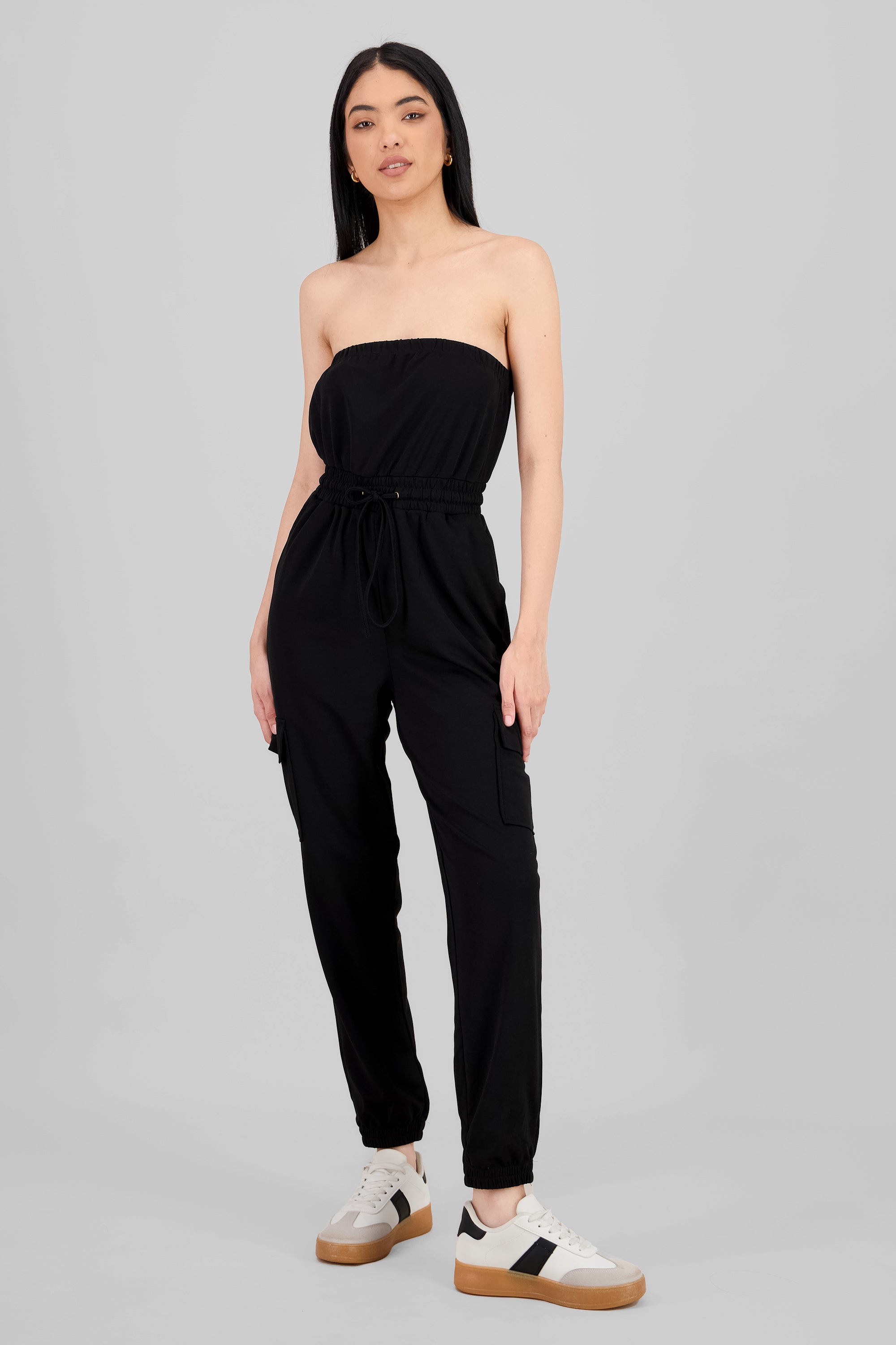 Jumpsuit sin mangas NEGRO