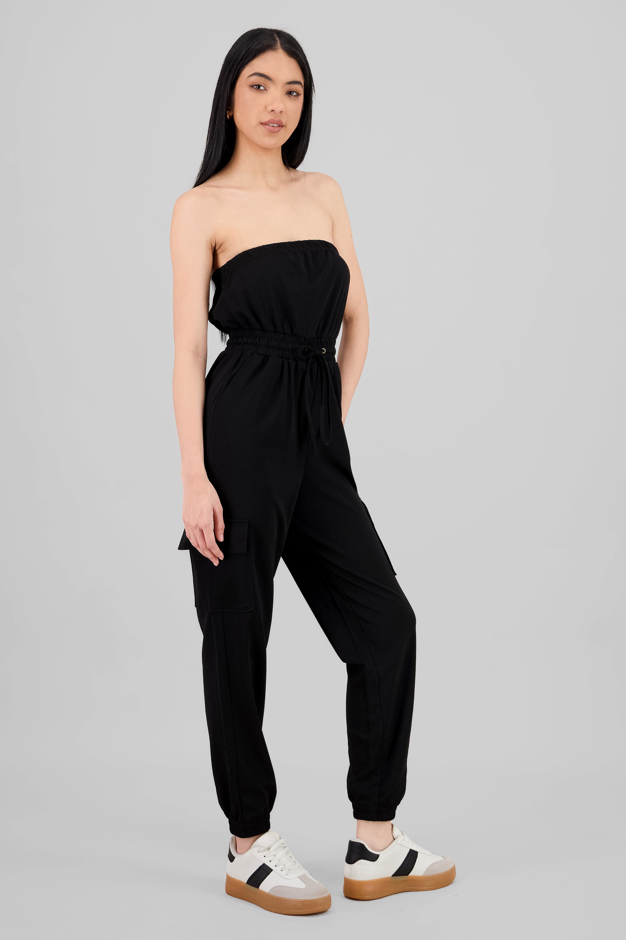 Jumpsuit sin mangas NEGRO