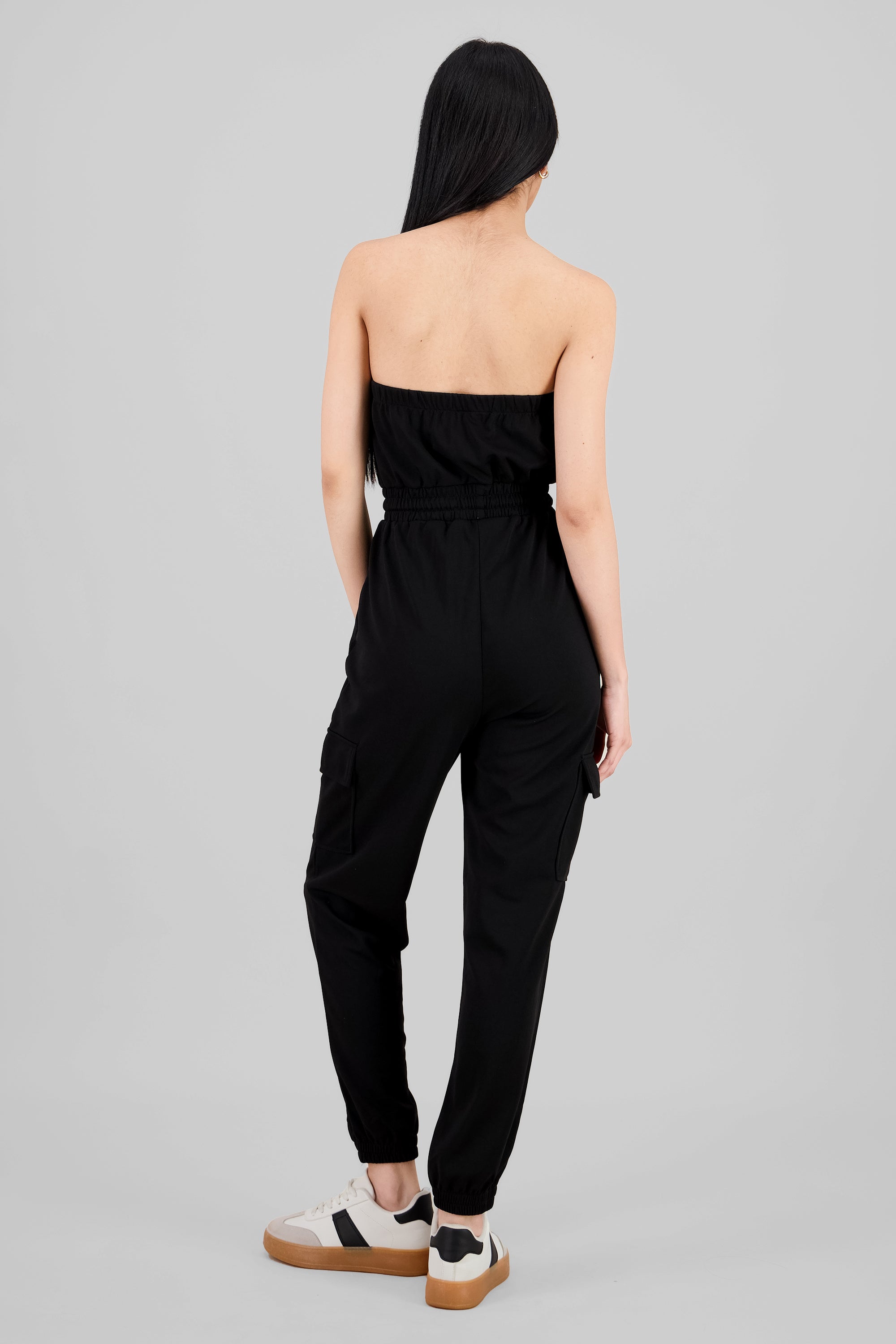 Jumpsuit sin mangas NEGRO