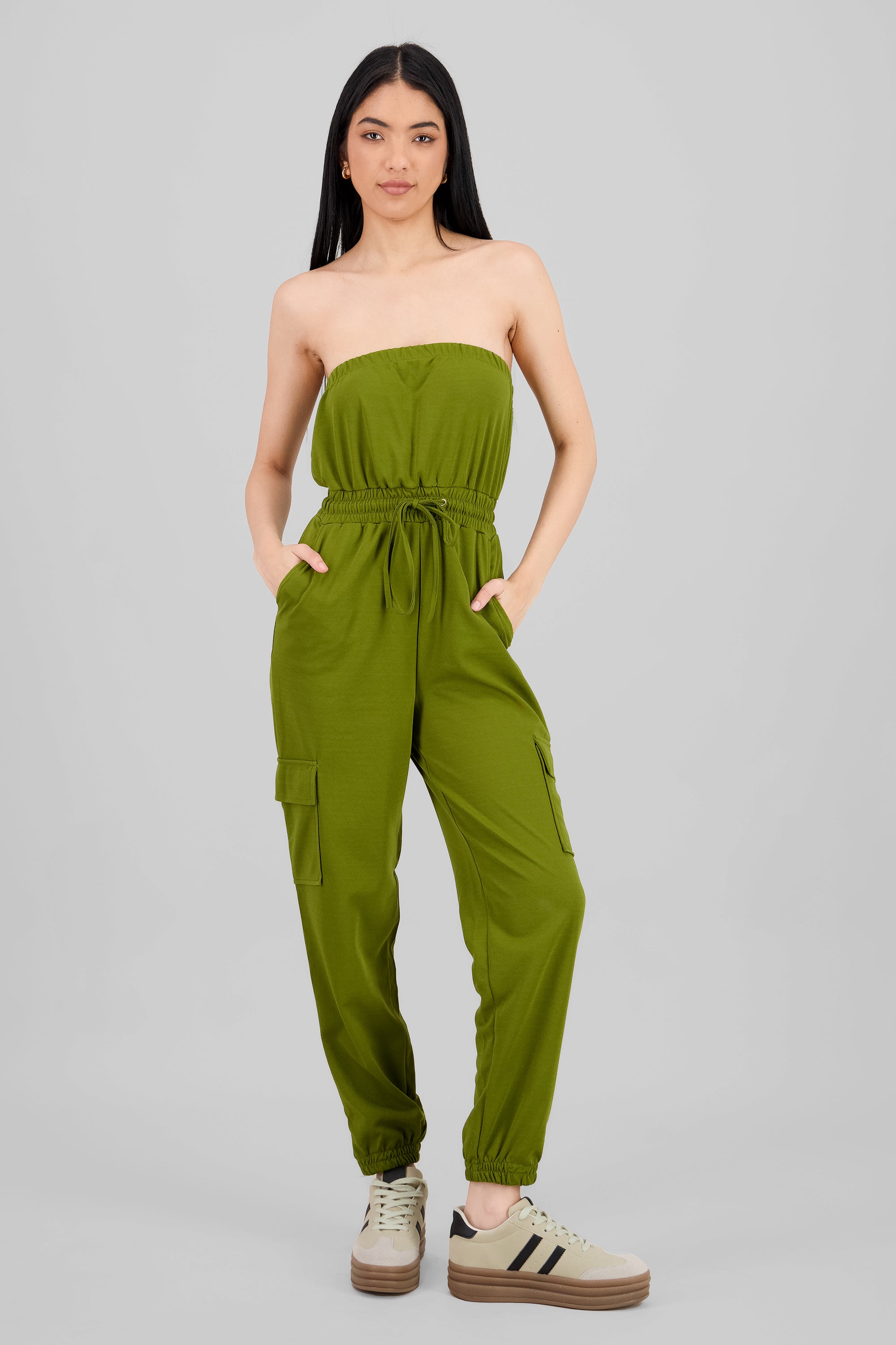 Jumpsuit sin mangas OLIVO