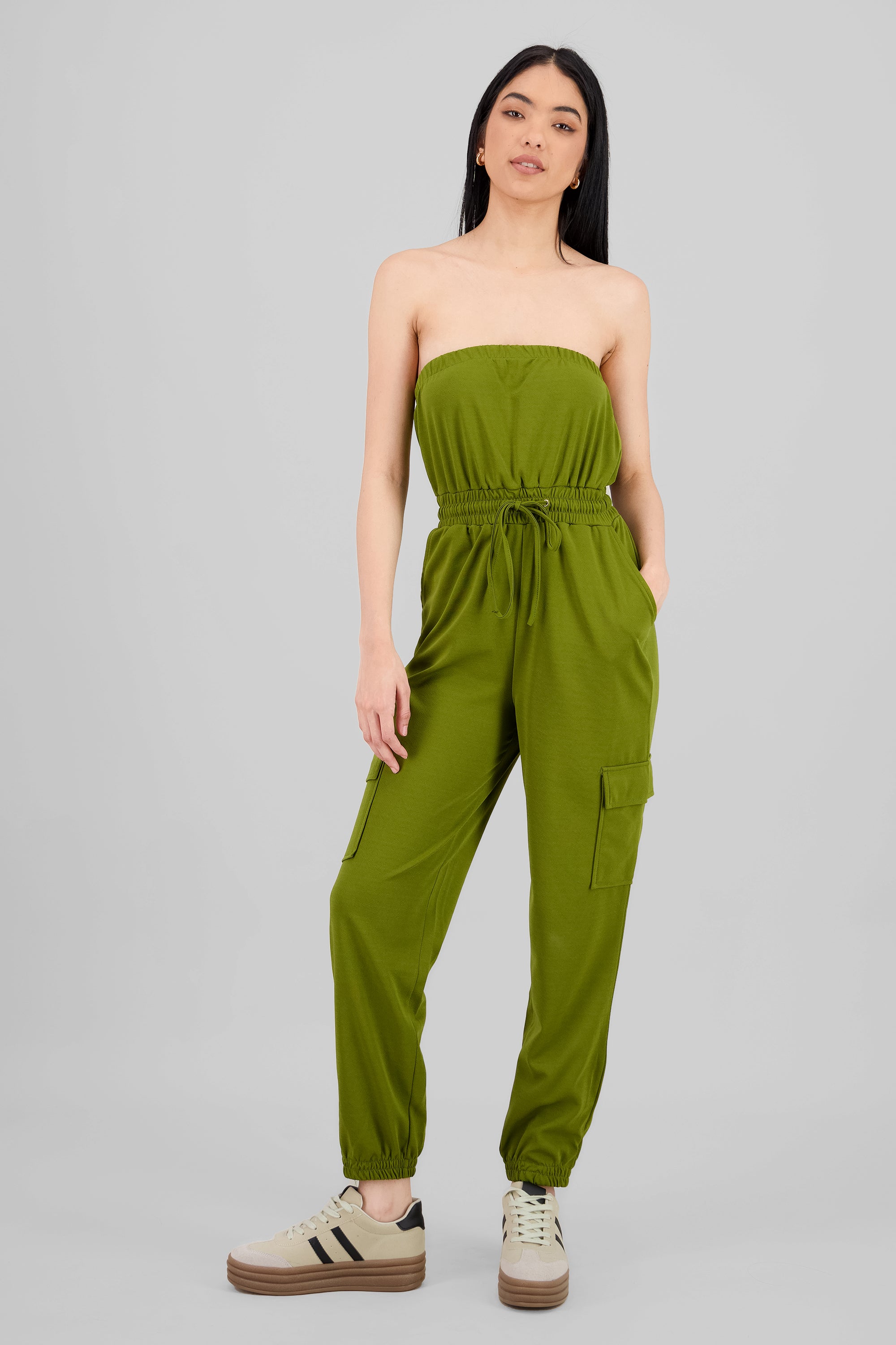 Jumpsuit sin mangas OLIVO