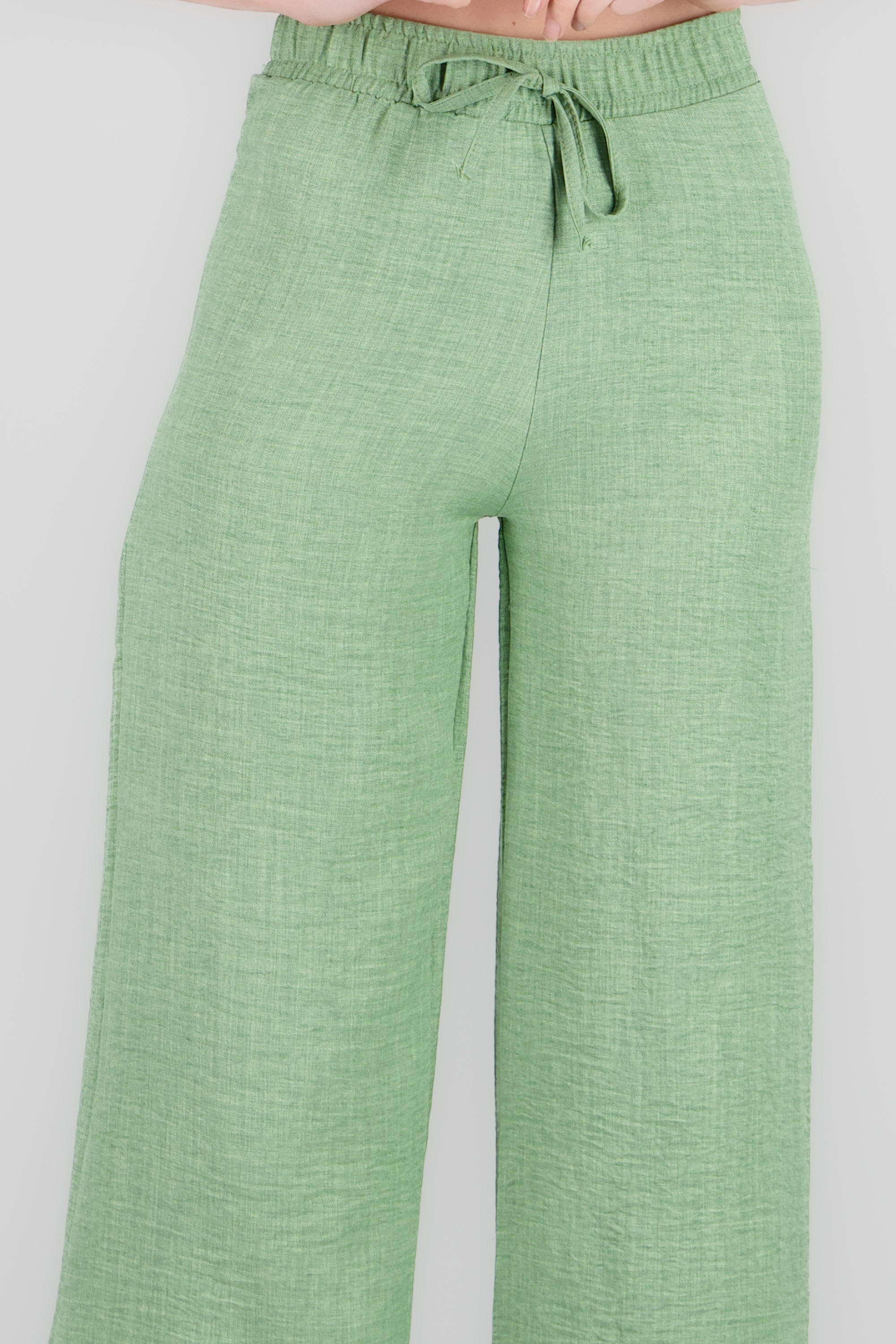 Pantalones amplios jareta SAGE