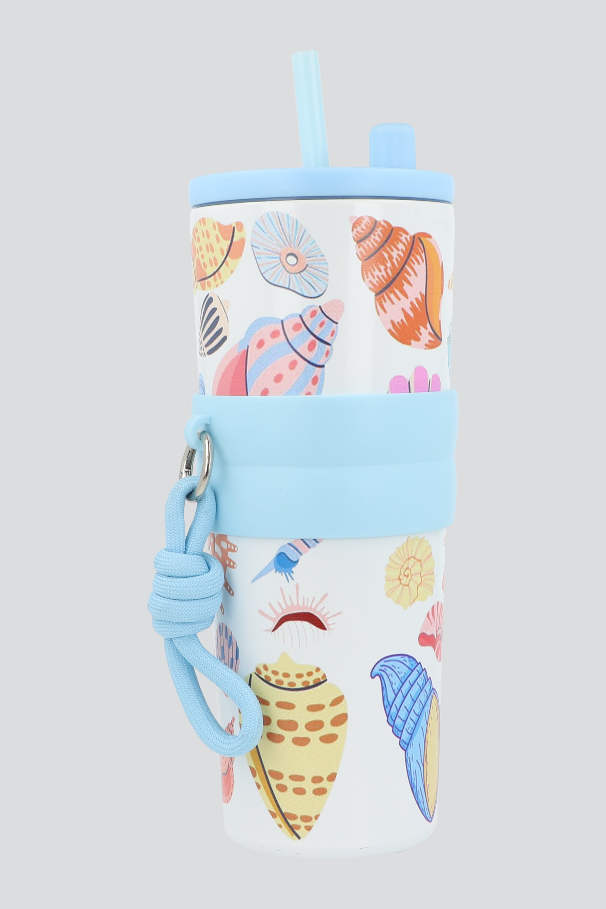 Vaso cerezas correa 710 ml AZUL