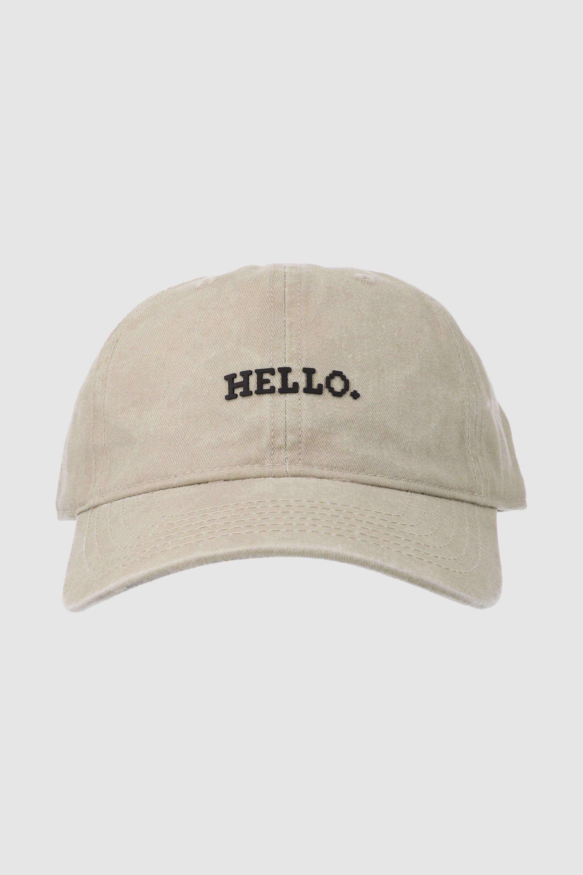 Gorra con frase BEIGE