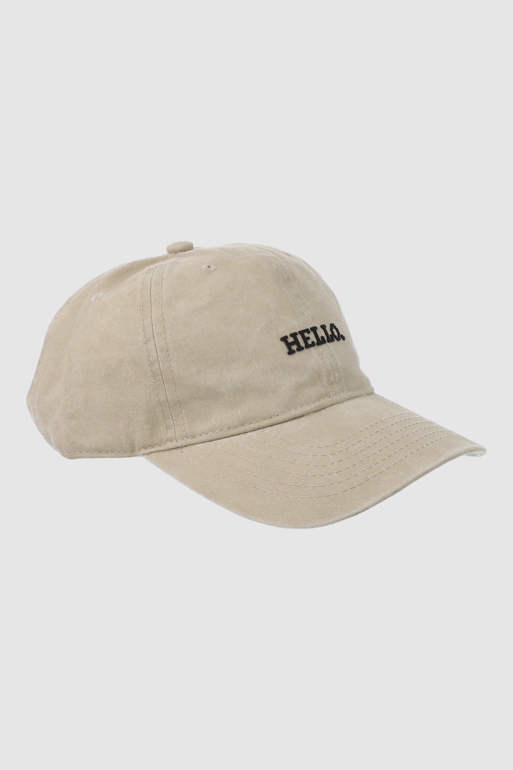 Gorra con frase BEIGE