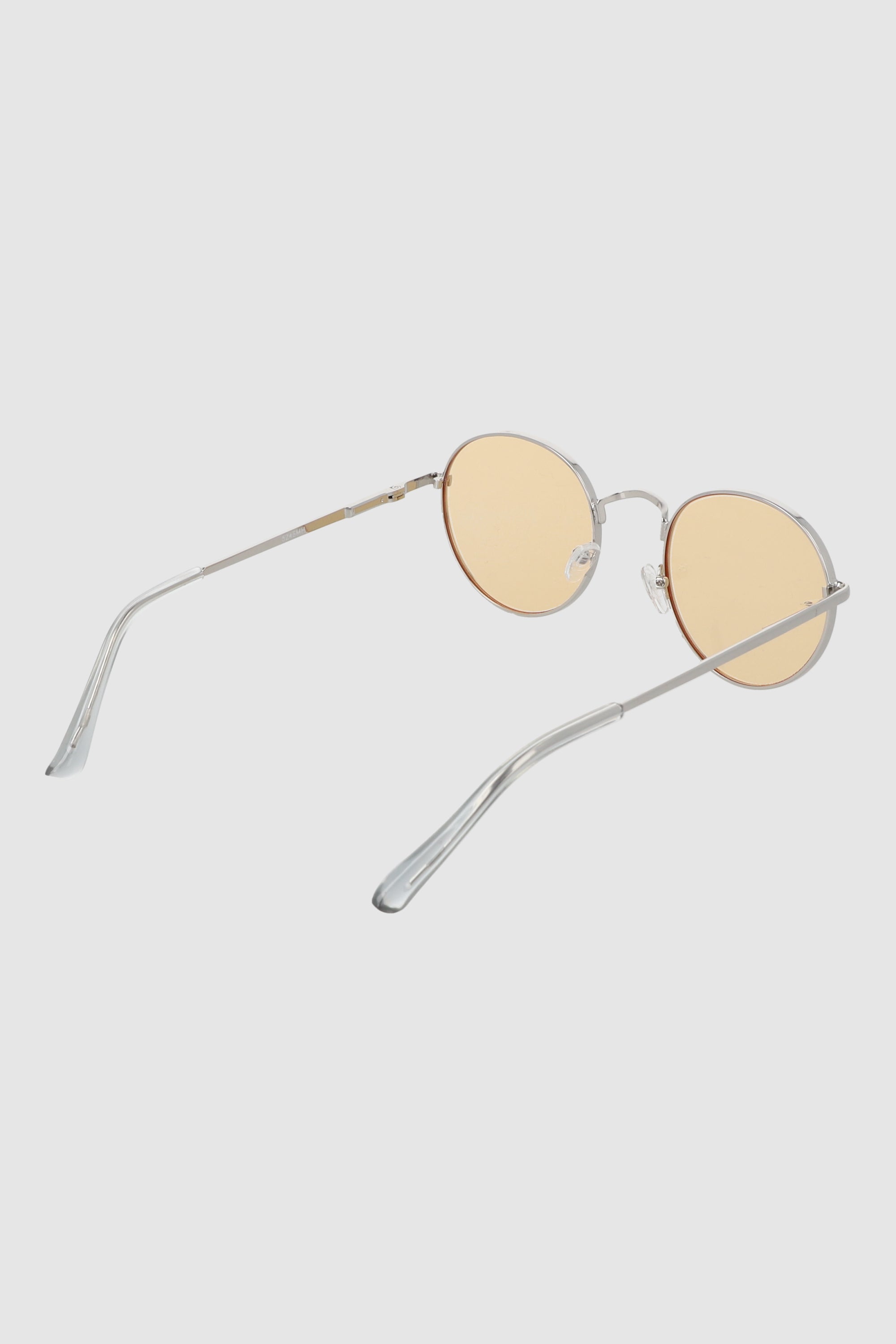 Lentes circulo color metal AMARILLO