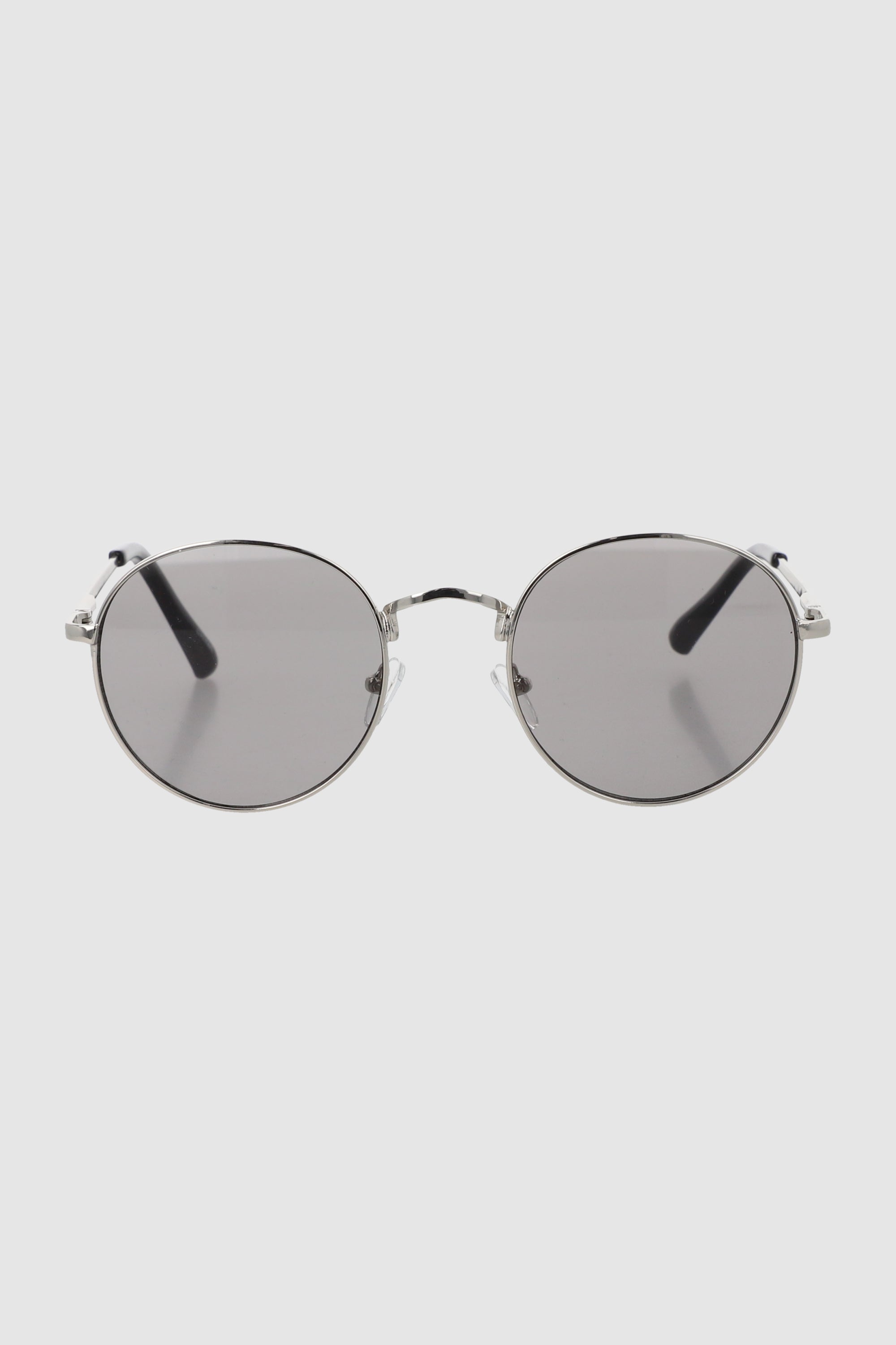 Lentes circulo color metal GRIS