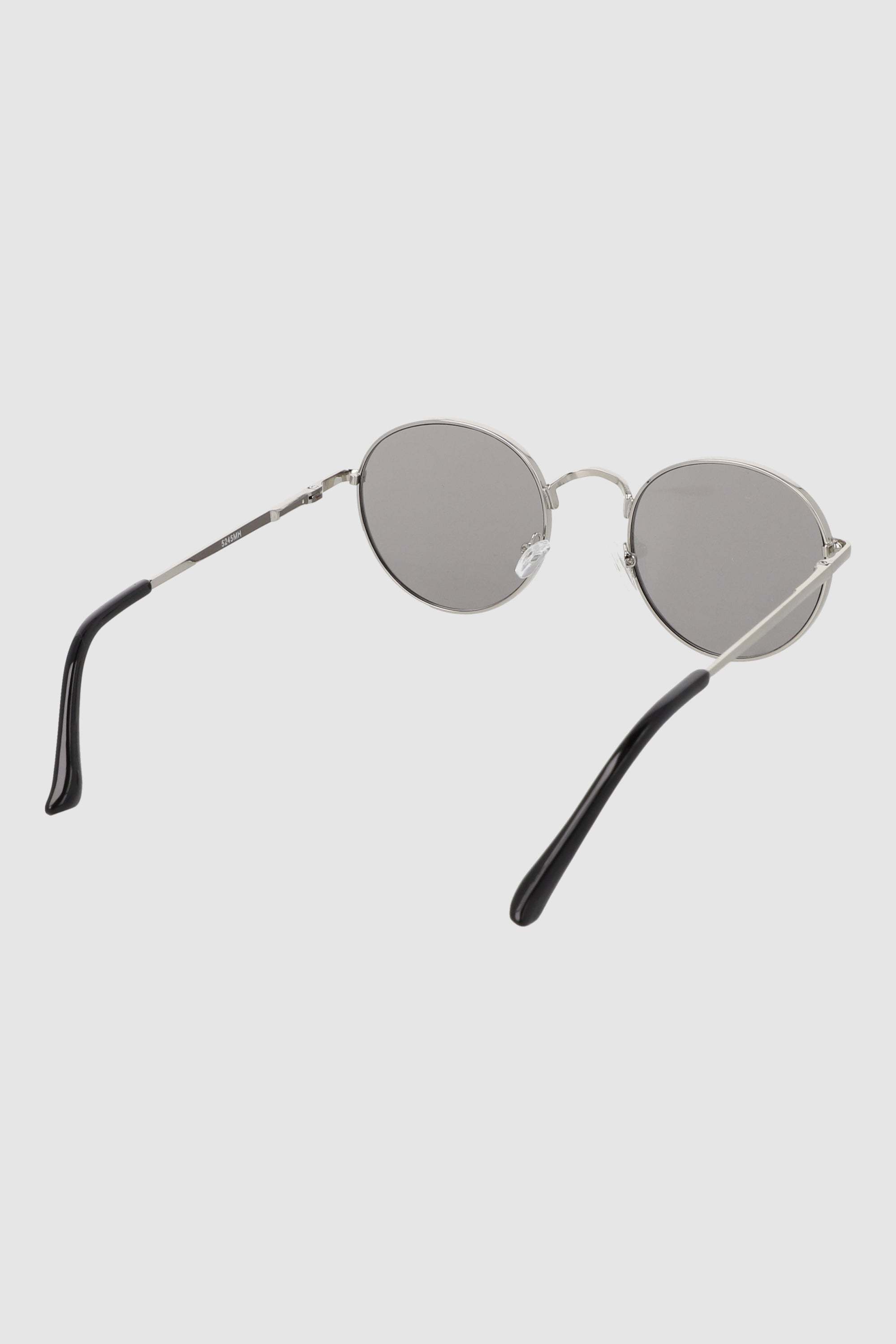 Lentes circulo color metal GRIS