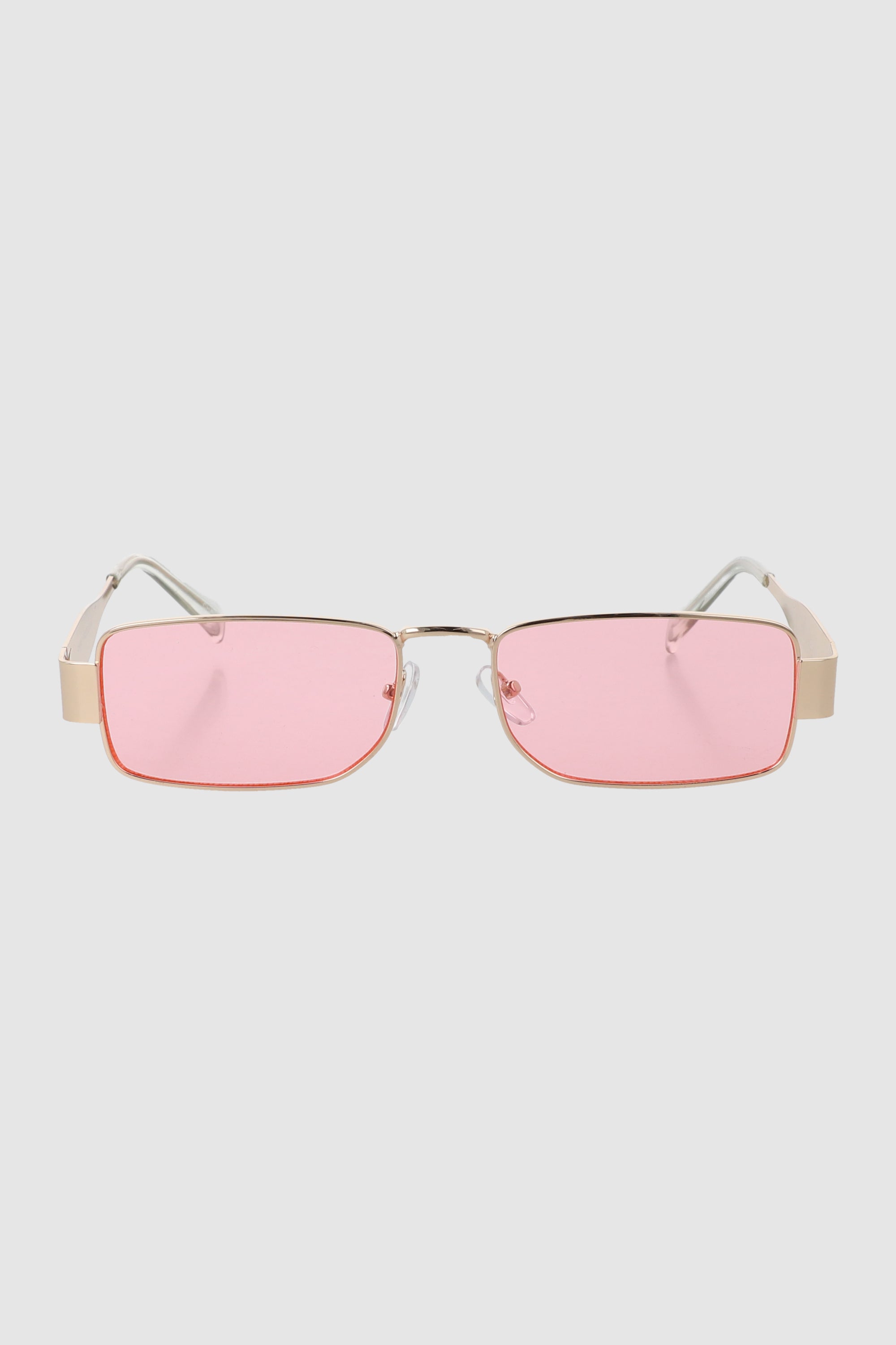 Lentes rectangulo metal ROSA