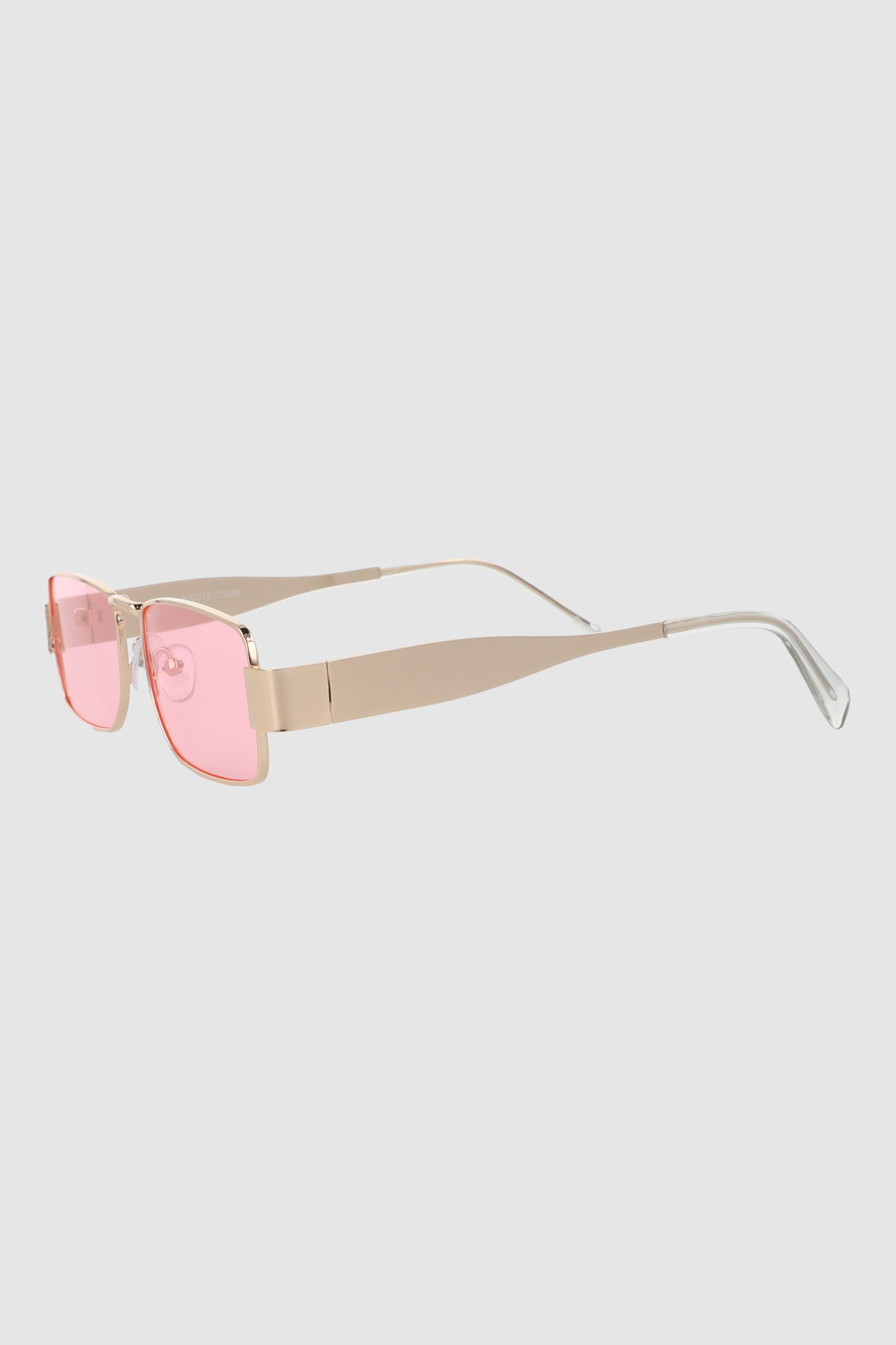 Lentes rectangulo metal ROSA