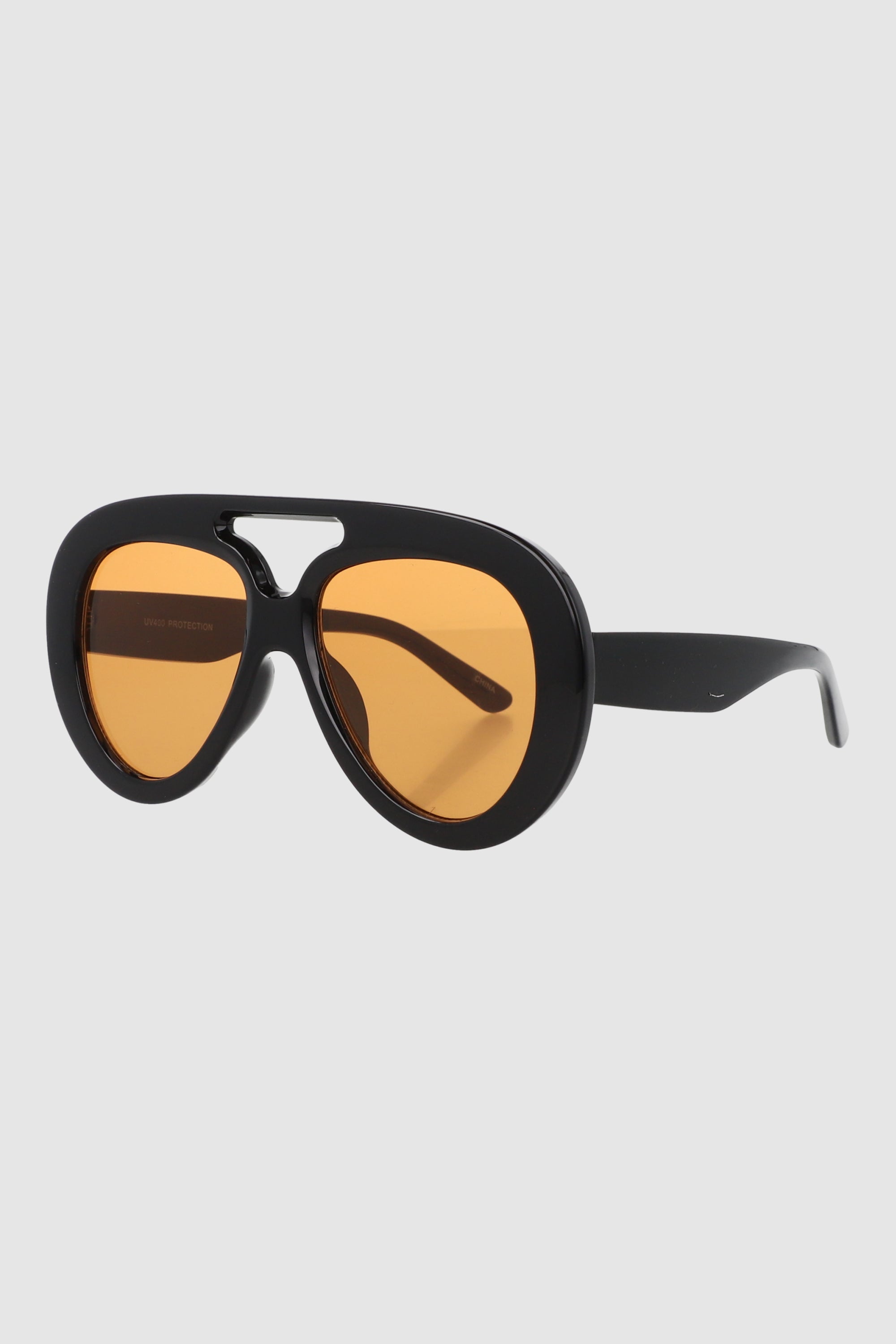 Lentes aviador chubby NEGRO COMBO