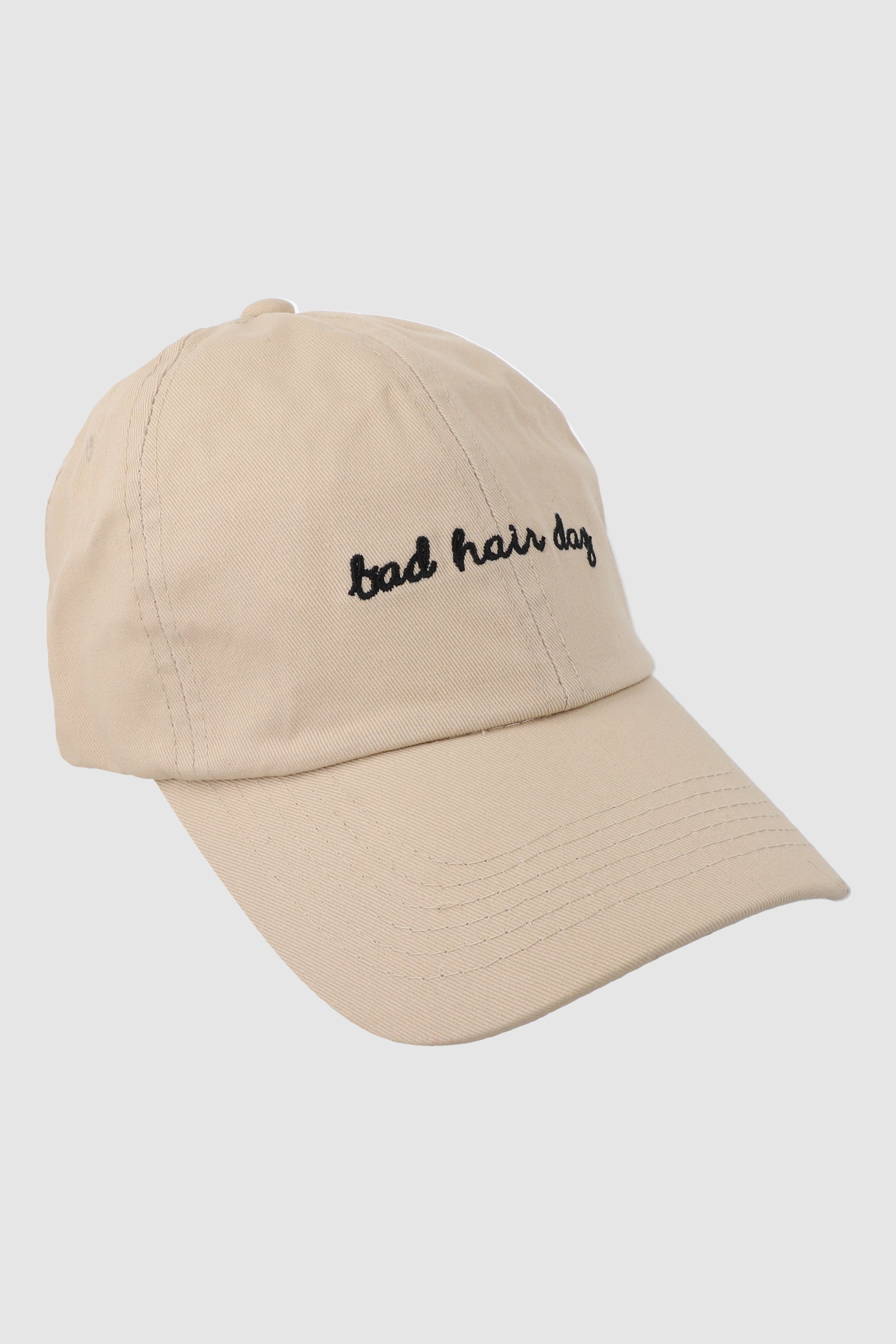 Gorra bad hair day BEIGE