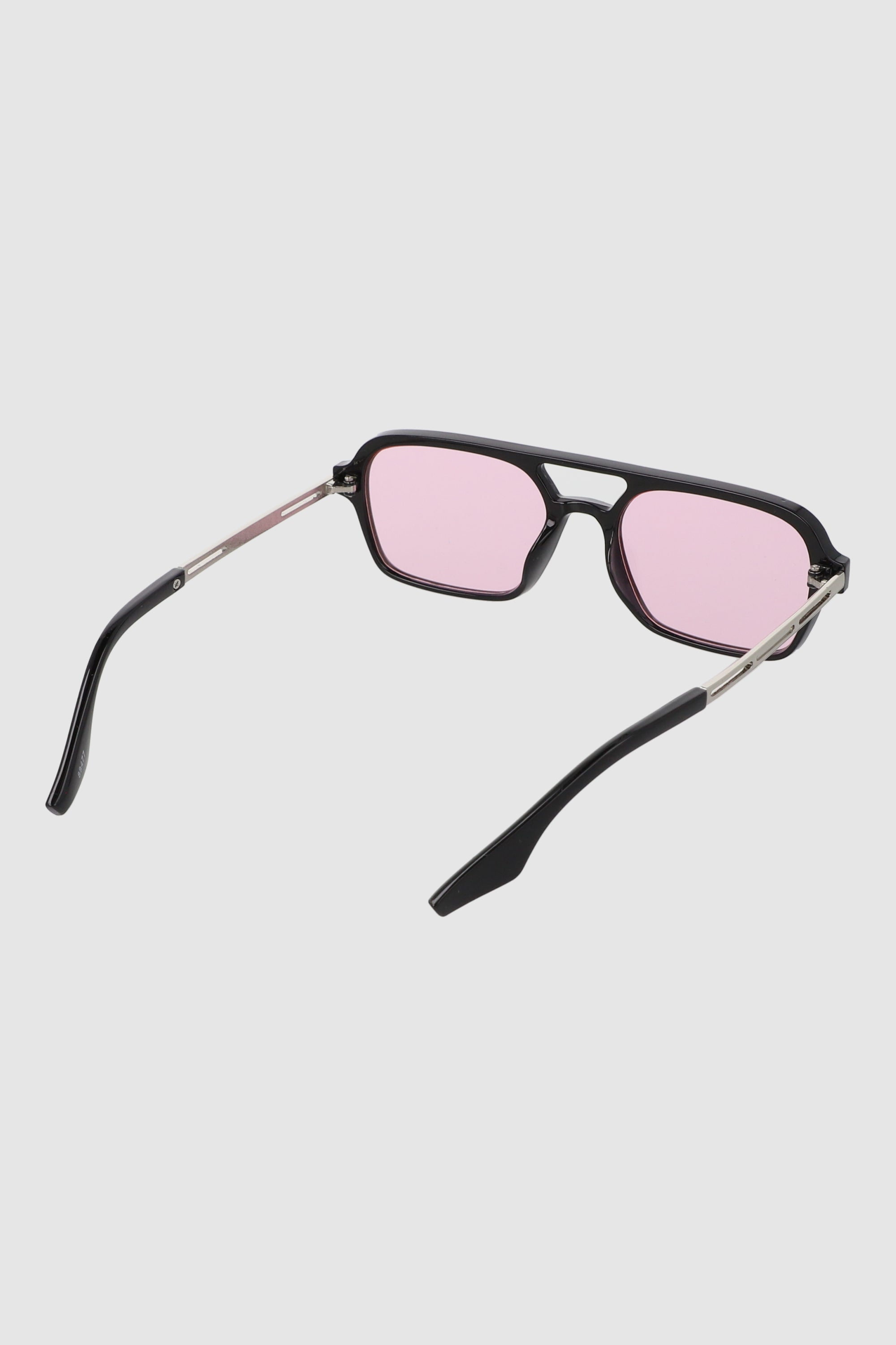 Lentes aviador rectangulo color MORADO