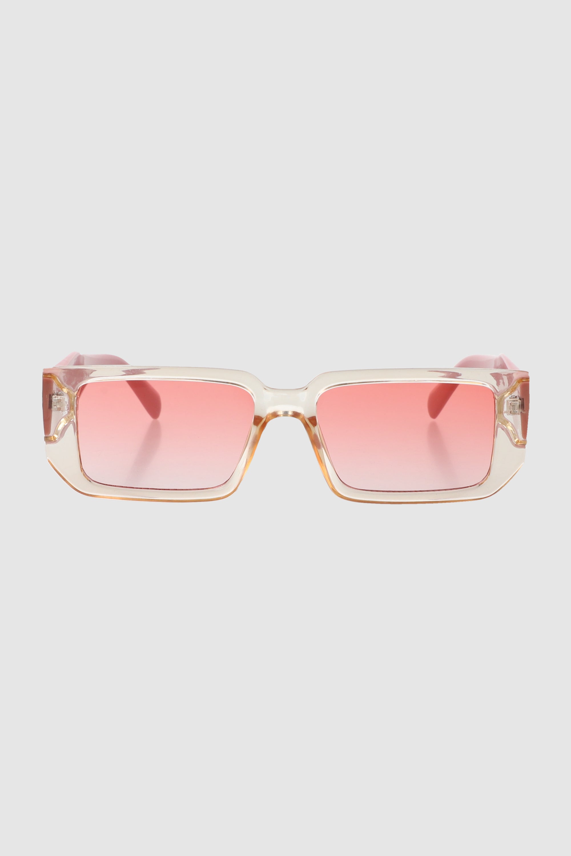 Lentes rectangulo brazo geometrico ROSA