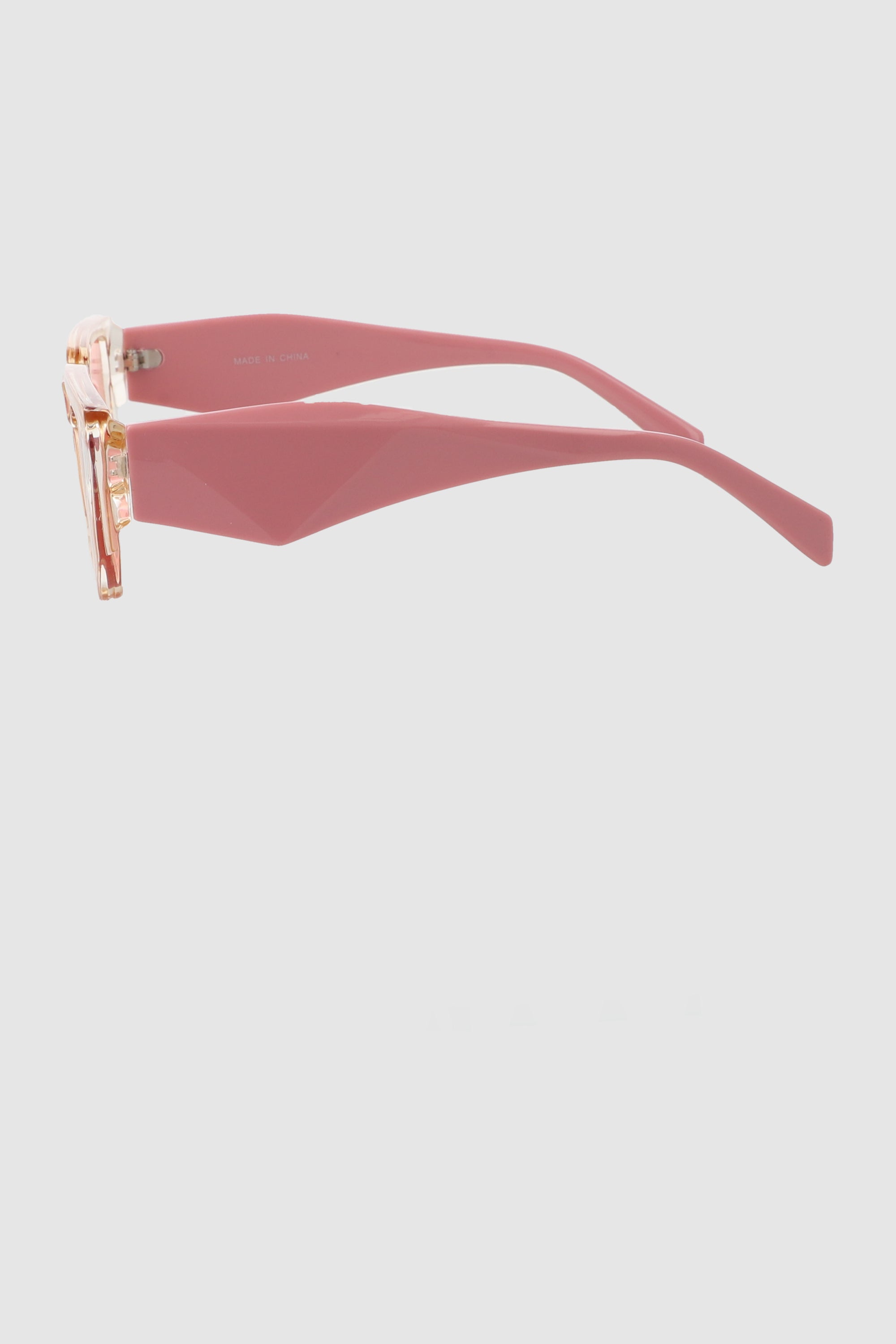 Lentes rectangulo brazo geometrico ROSA