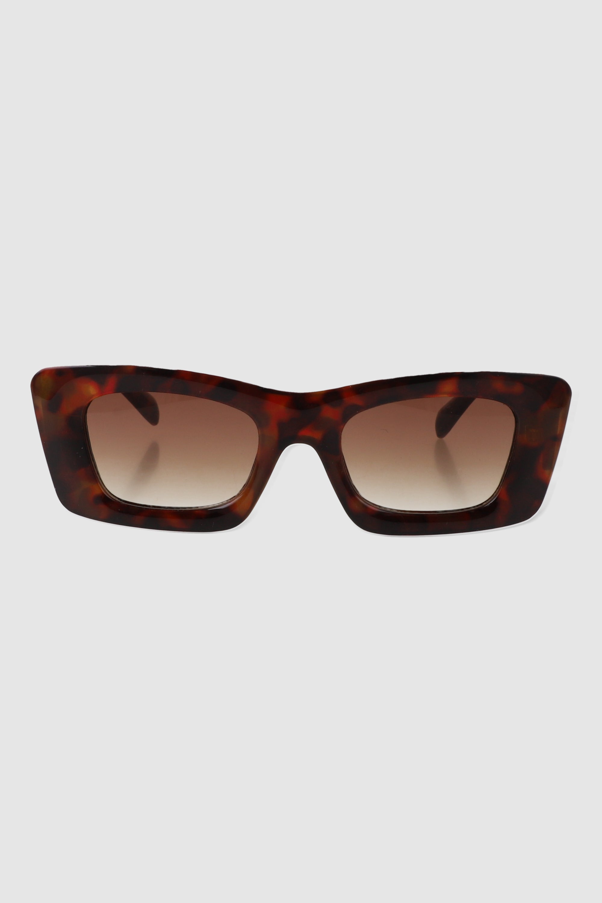 Lentes rectangulo cateye oversize CAFE