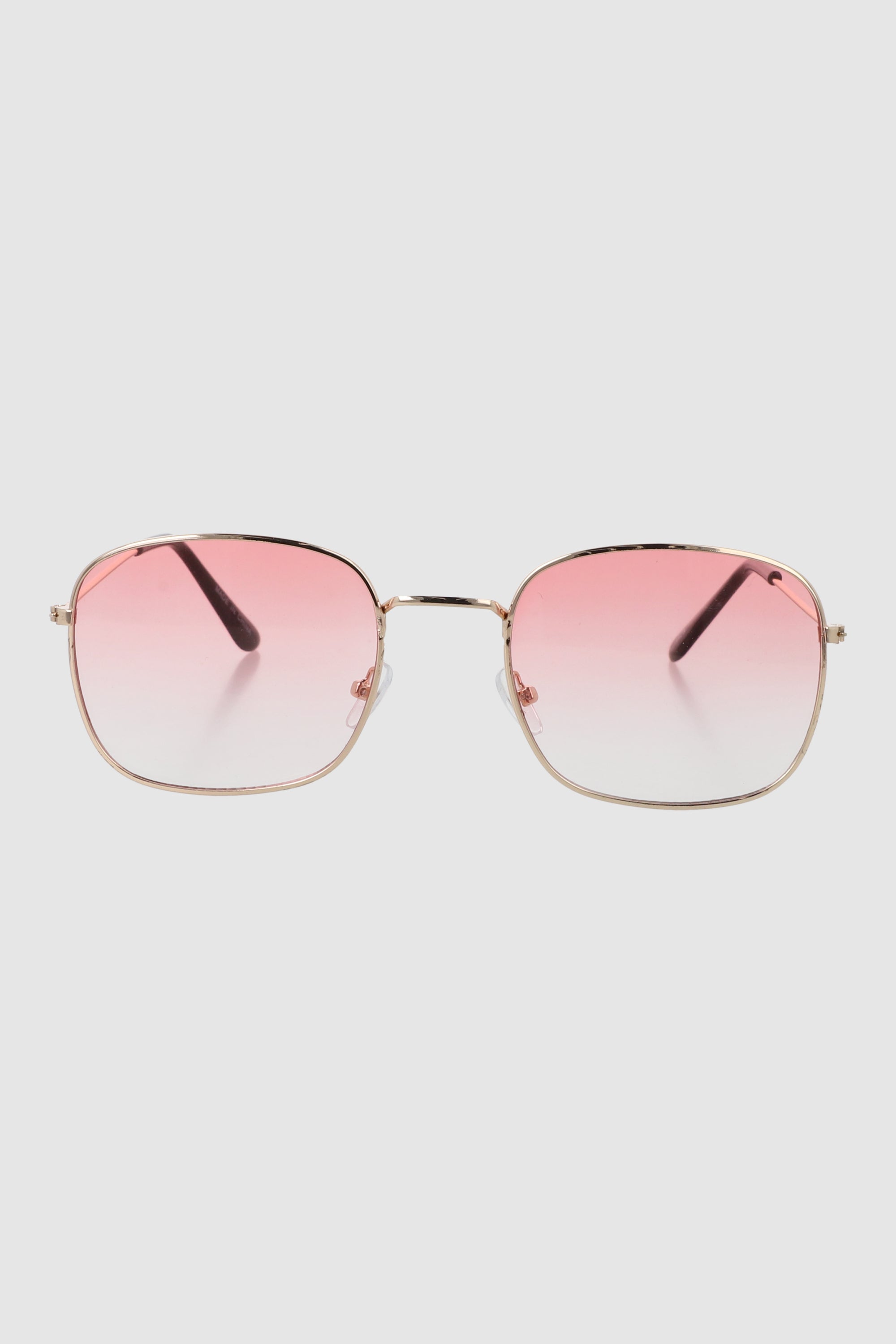 Lentes cuadro borde metal ROSA