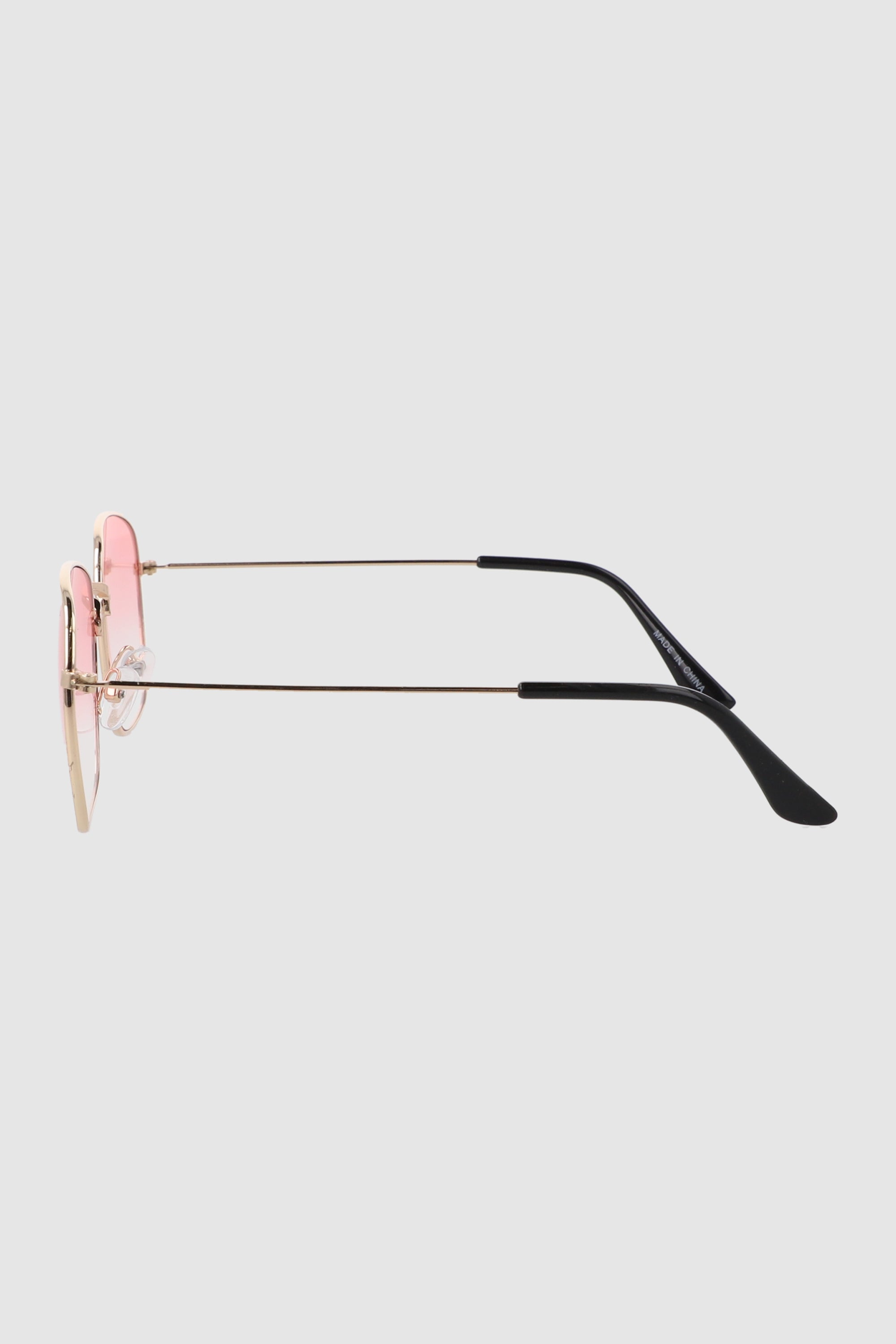 Lentes cuadro borde metal ROSA