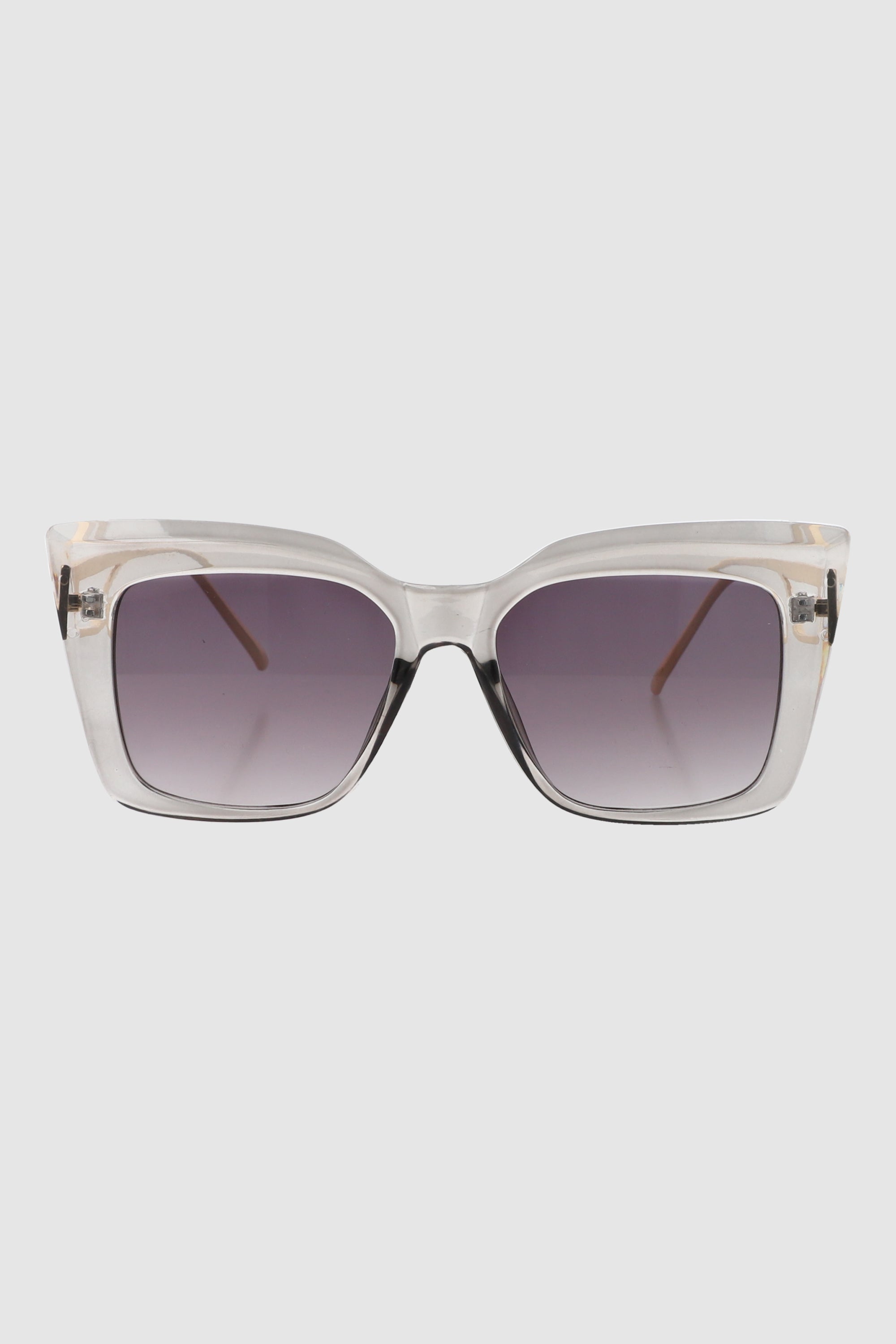 Lentes cateye oversize marco GRIS