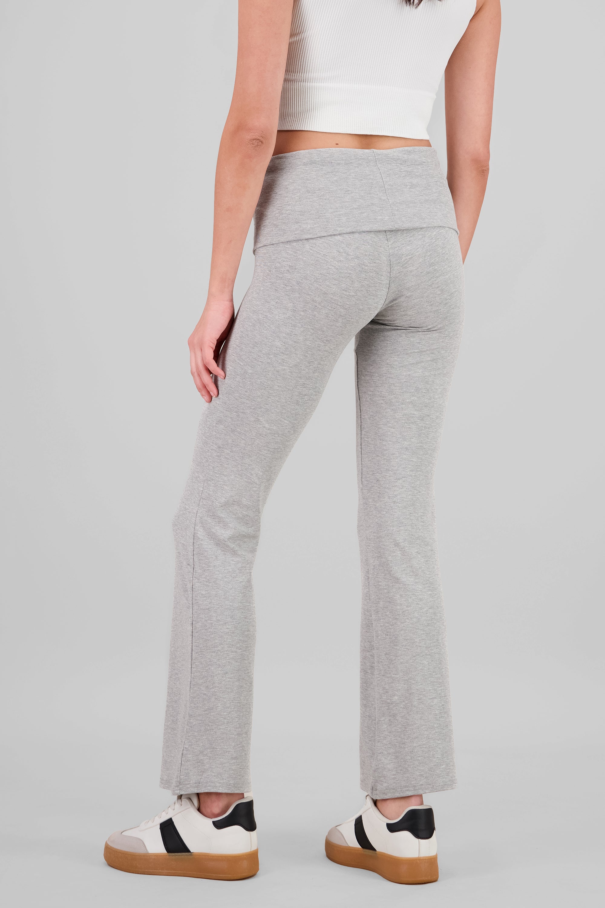 Leggings con detalle en cadera GRIS JASPE