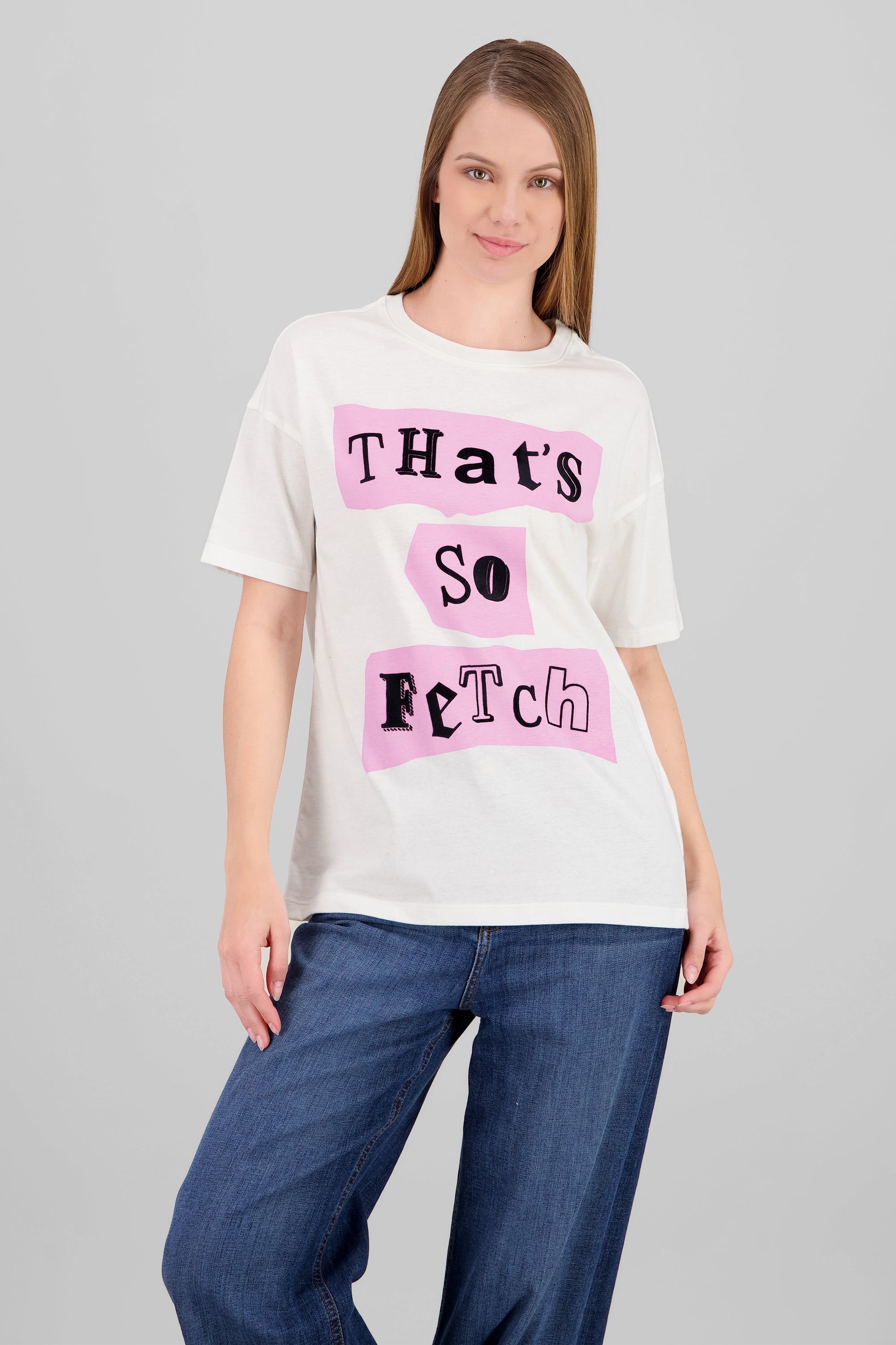 Playera that's so fetch mean girls BLANCO