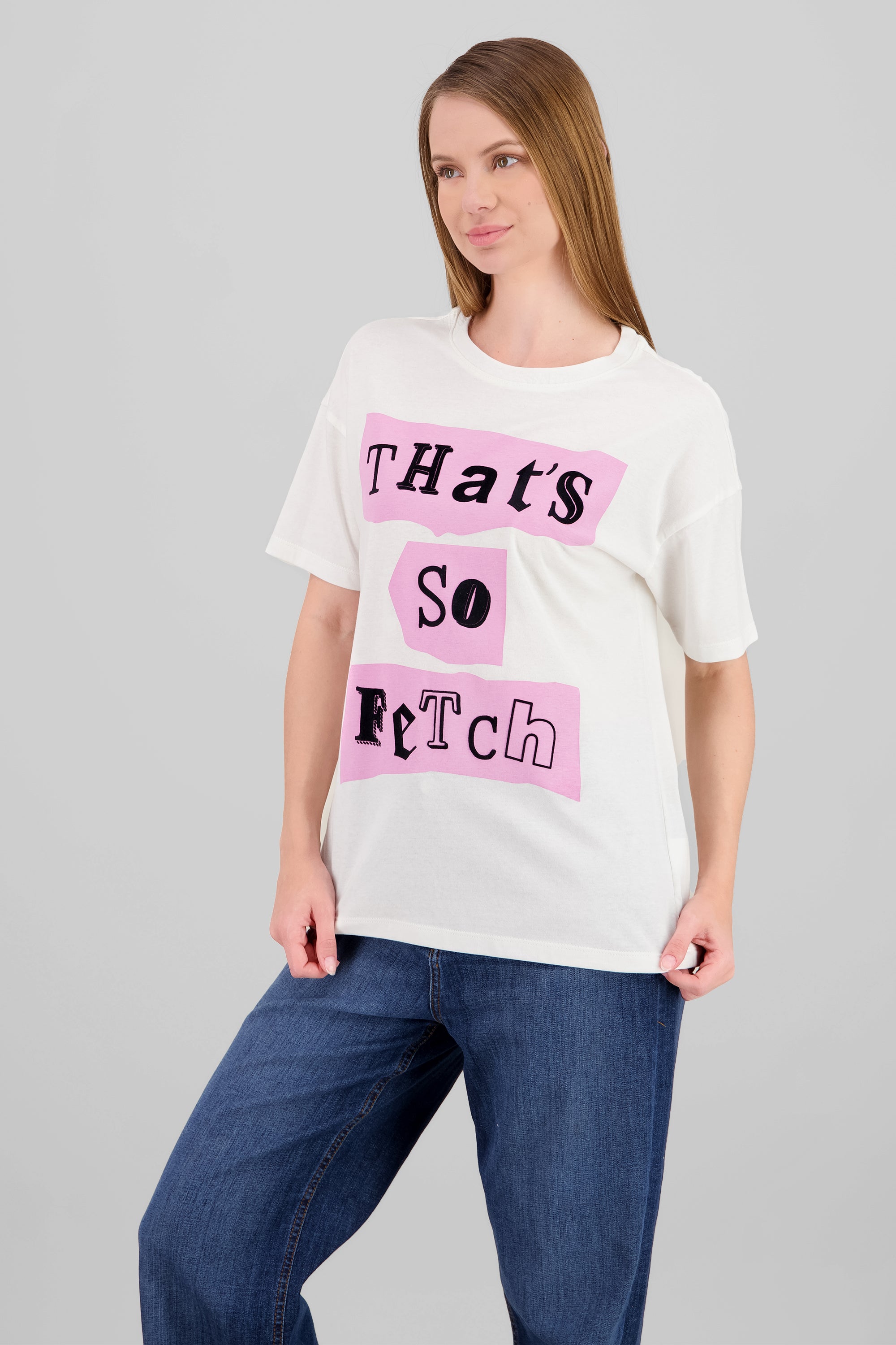 Playera that's so fetch mean girls BLANCO