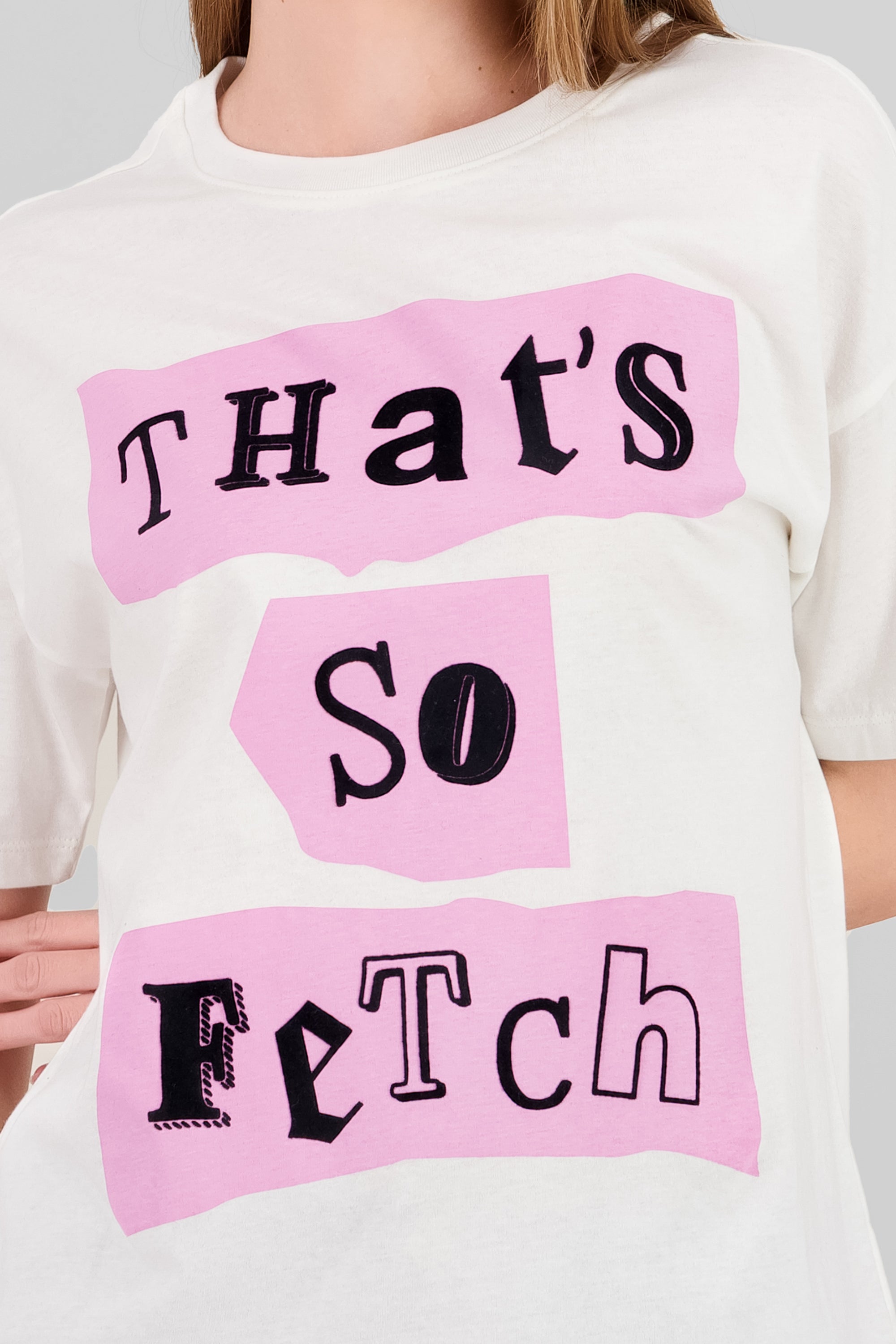 Playera that's so fetch mean girls BLANCO