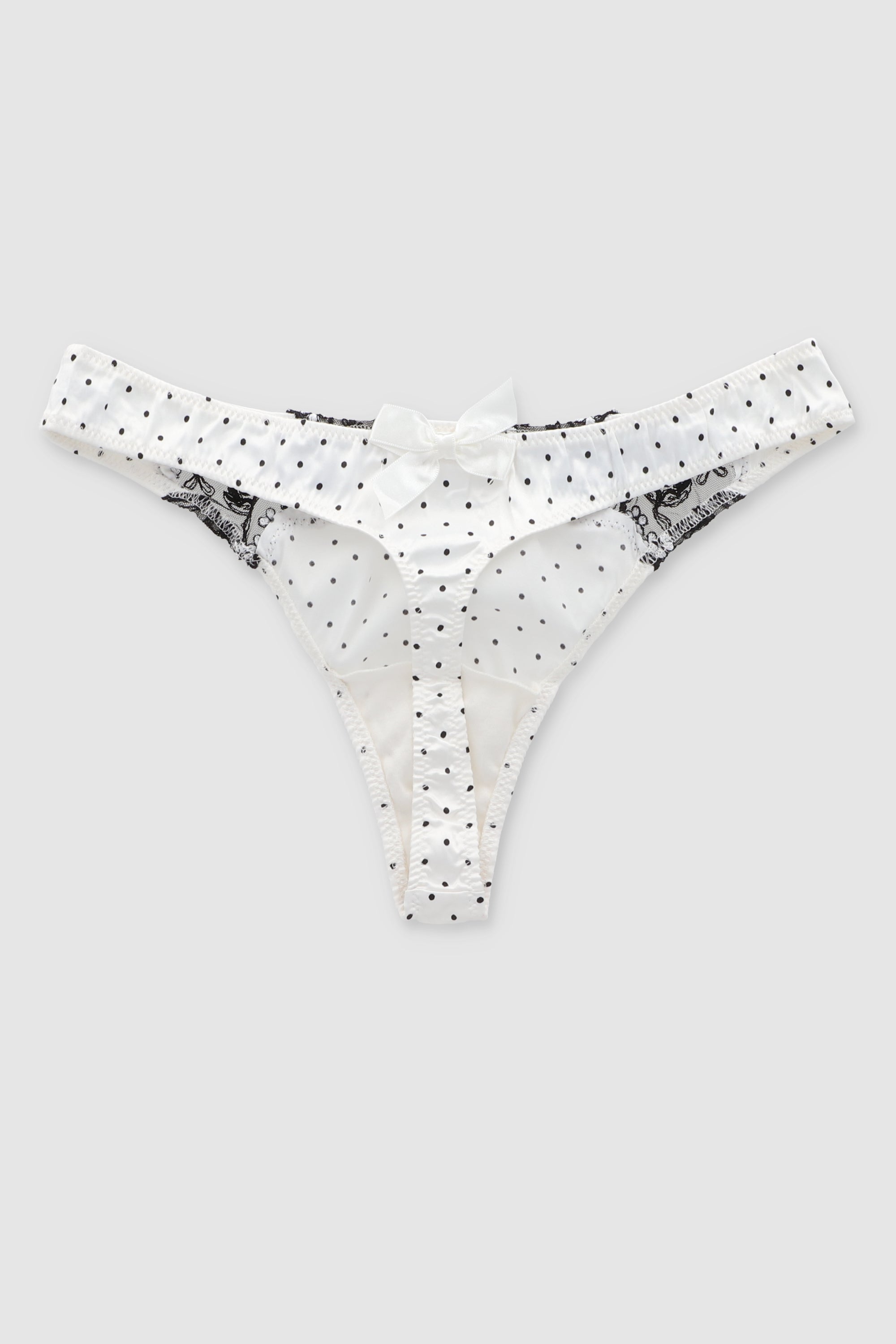 Tanga luniperla det encaje BLANCO