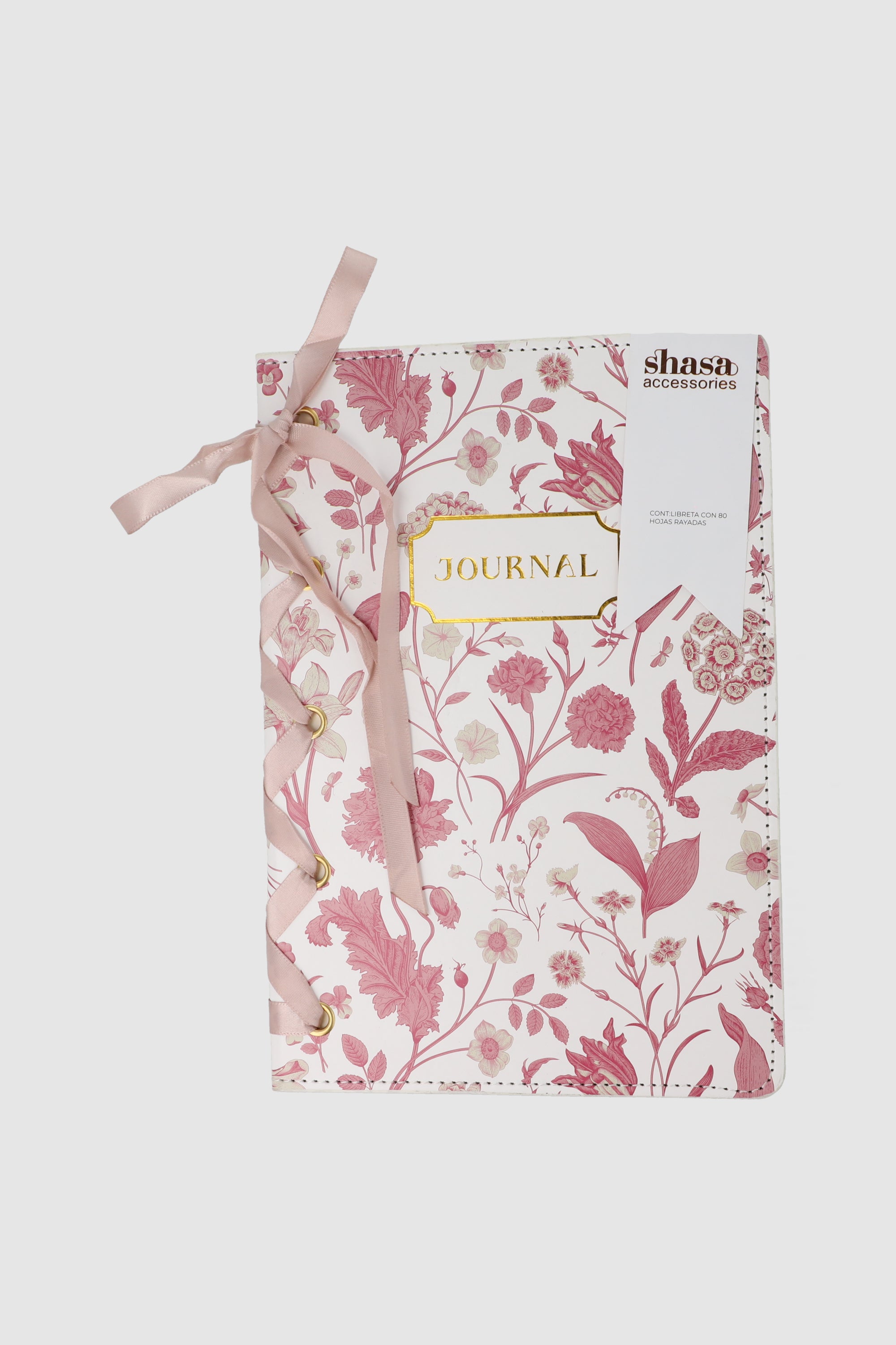 Libreta coquette moño ROSA