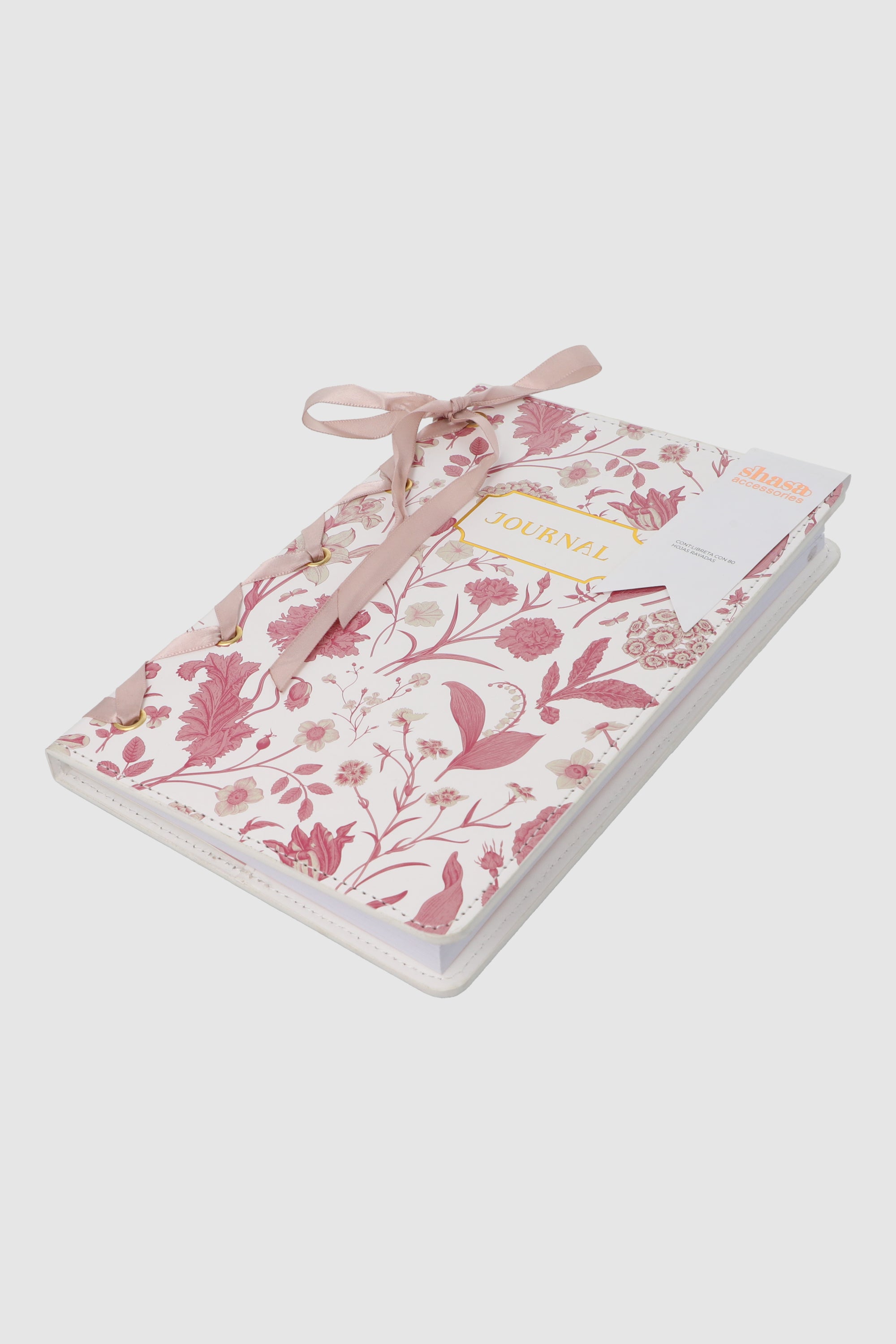 Libreta coquette moño ROSA