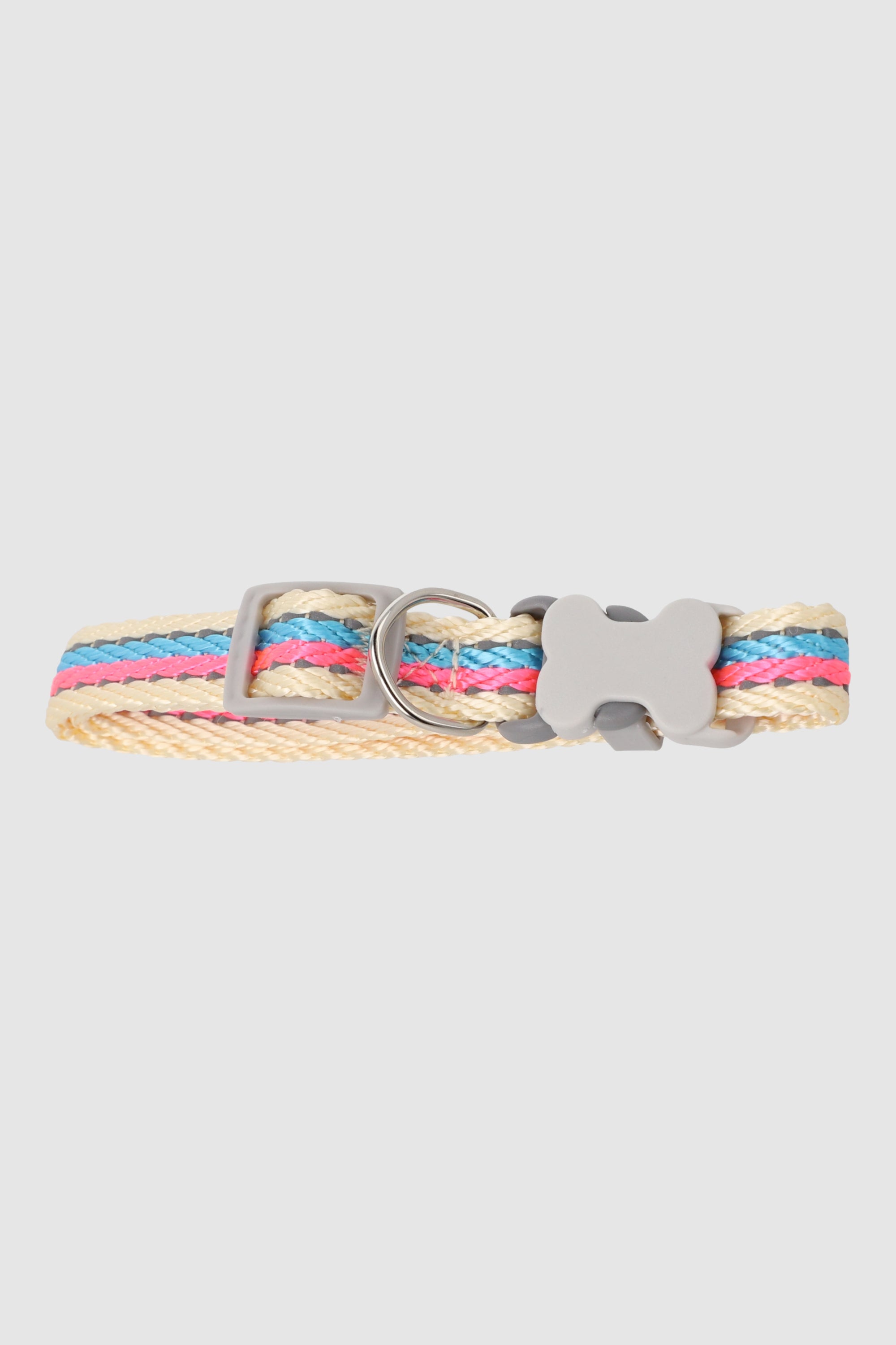 Collar para perro lineas color MULTICOLOR PASTEL