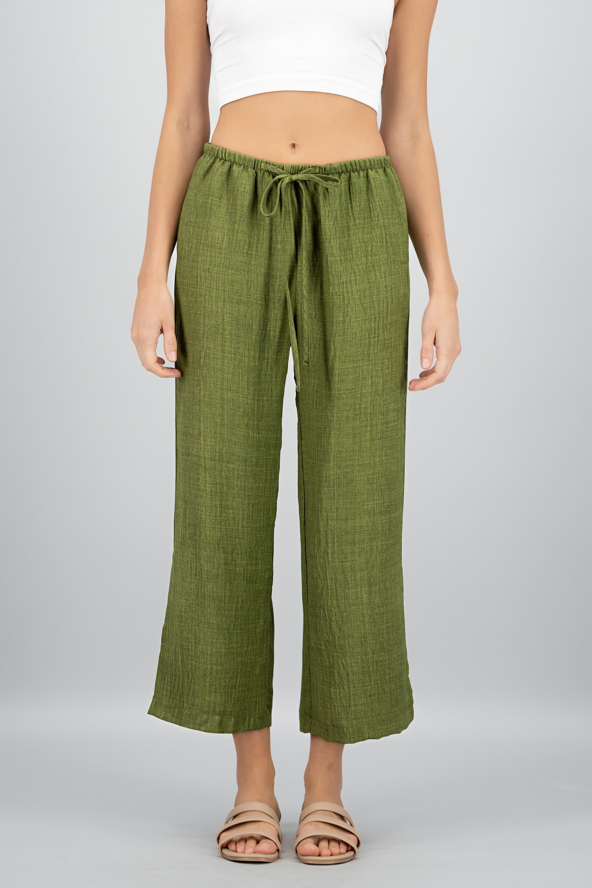 Pantalon cadera abertura OLIVO