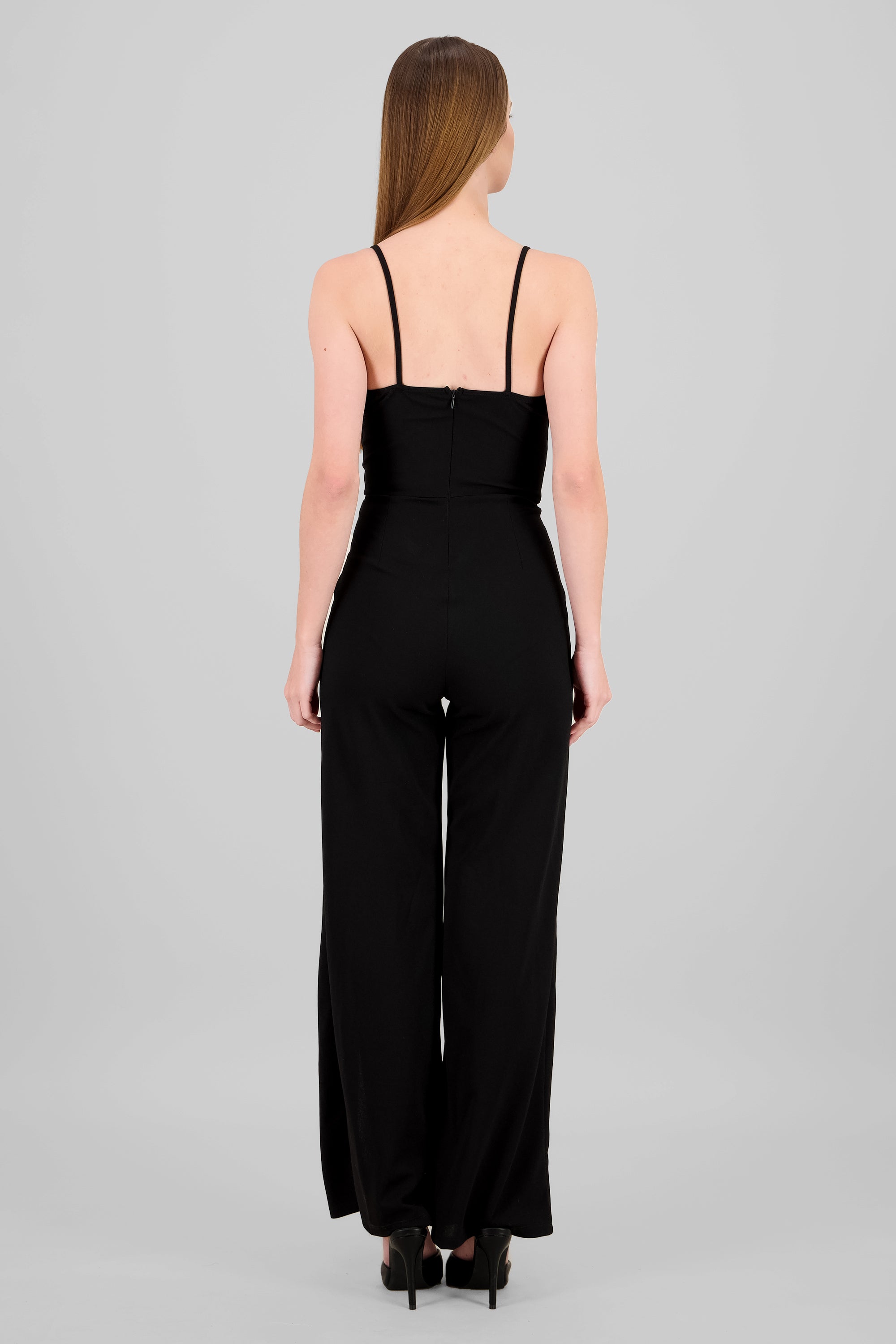 Jumpsuit escote corazon tirantes NEGRO