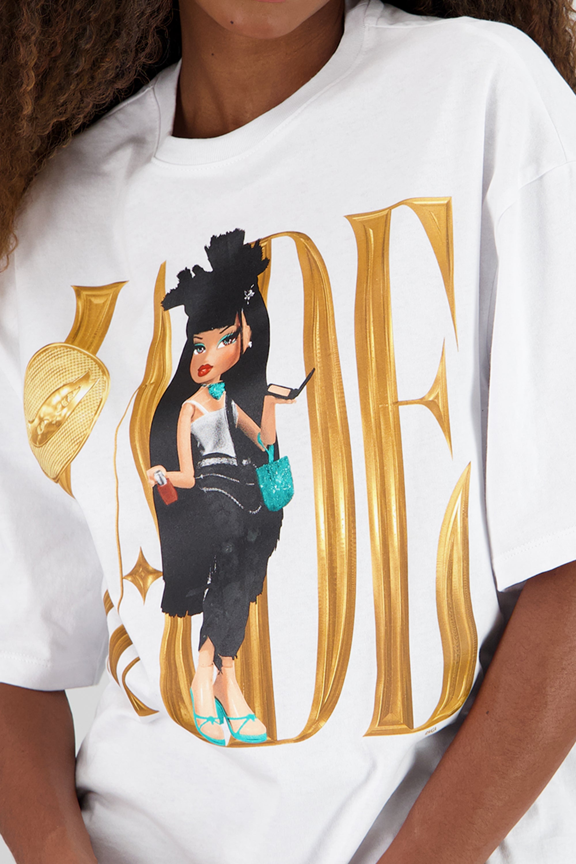 Playera over Jade Bratz BLANCO