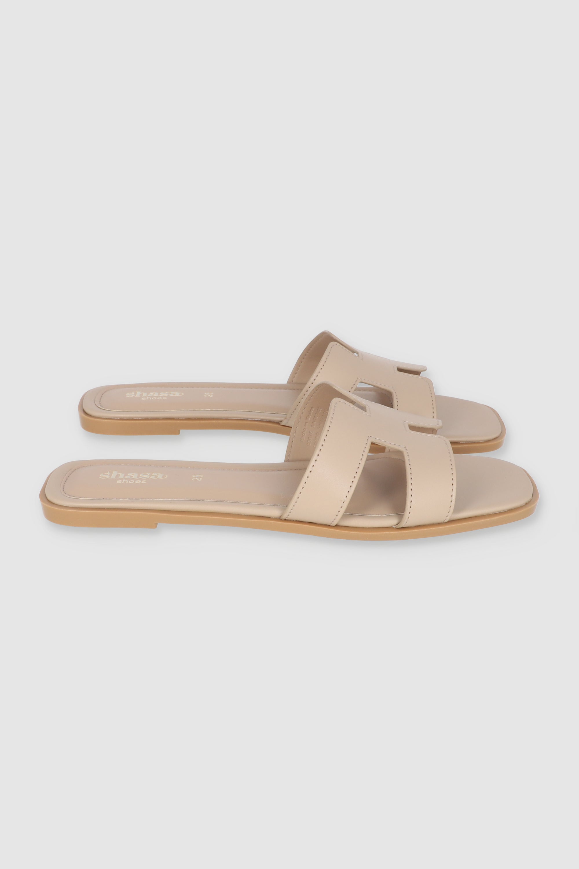 Sandalia greca h TAUPE