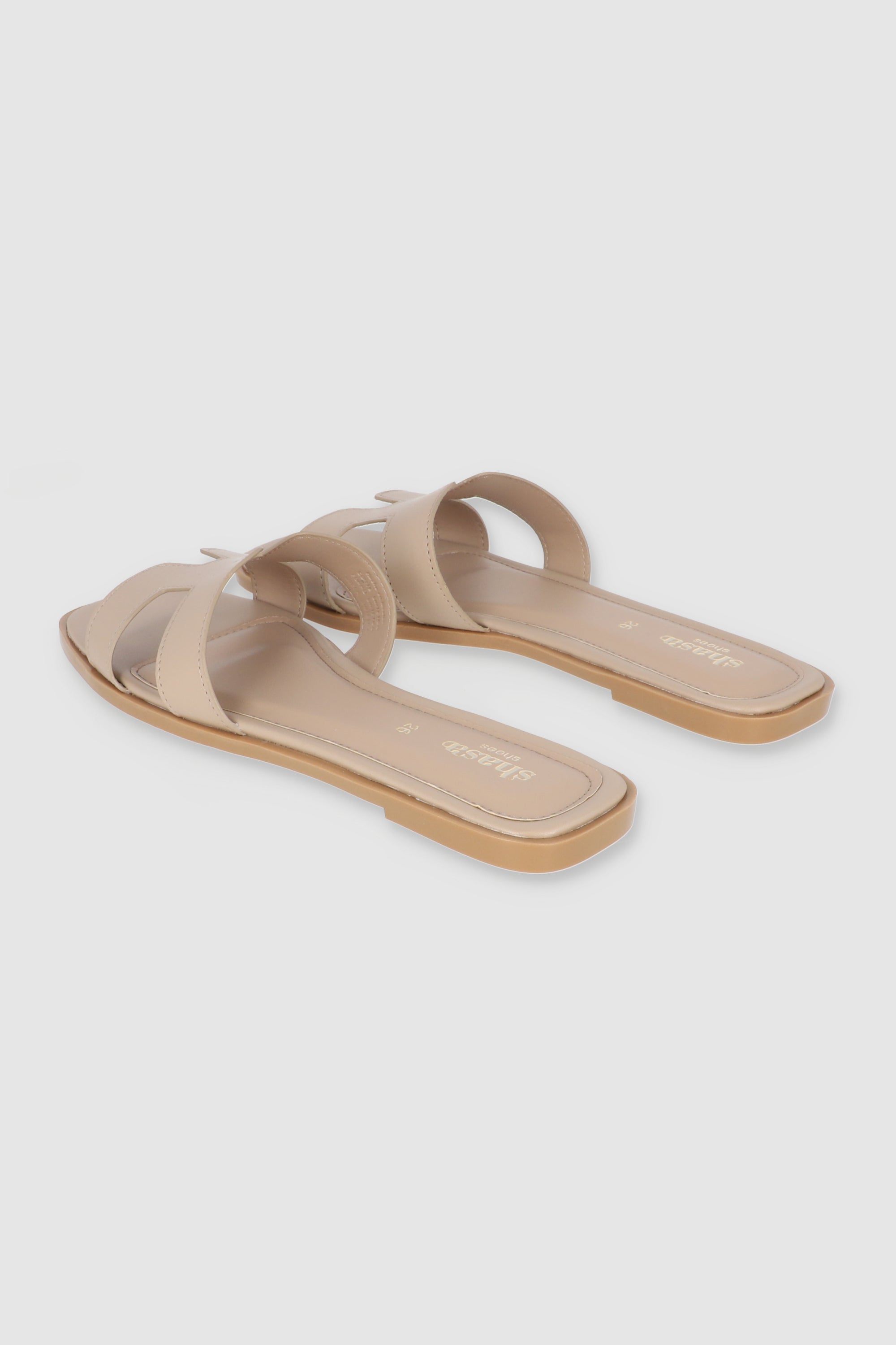Sandalia greca h TAUPE