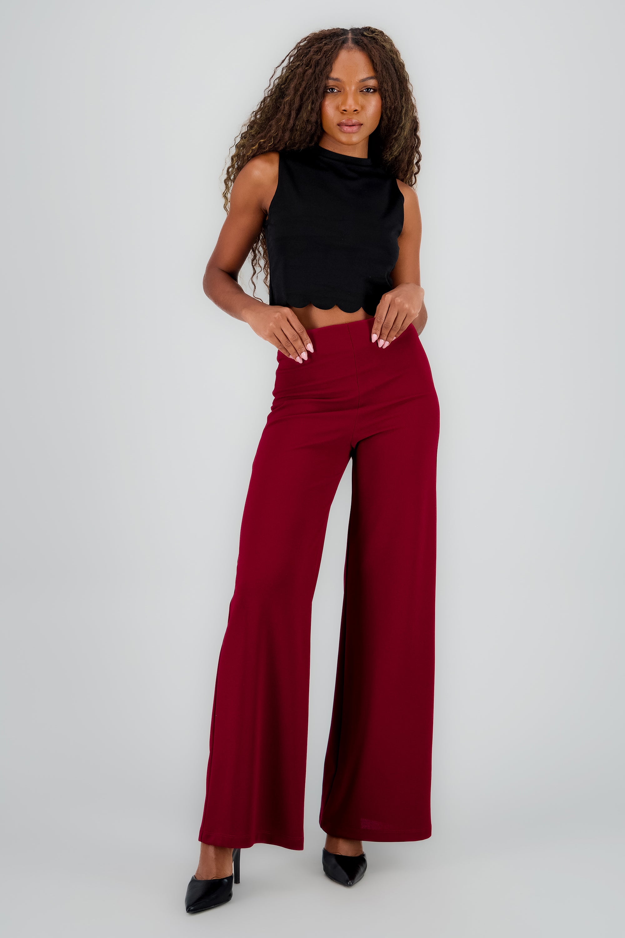 Pantalon fluido wide leg VINO