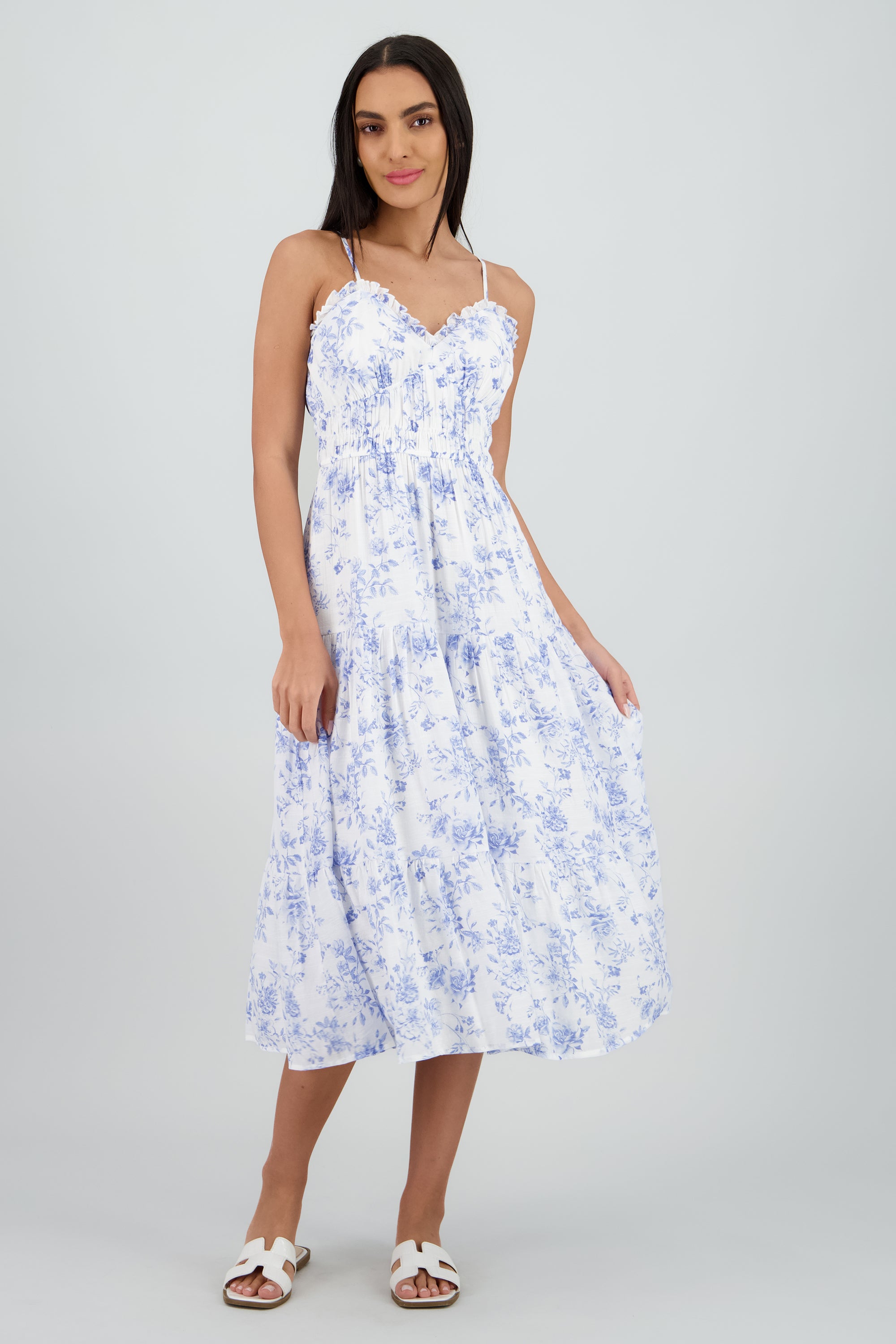 Vestido Maxi Detalle Floral
