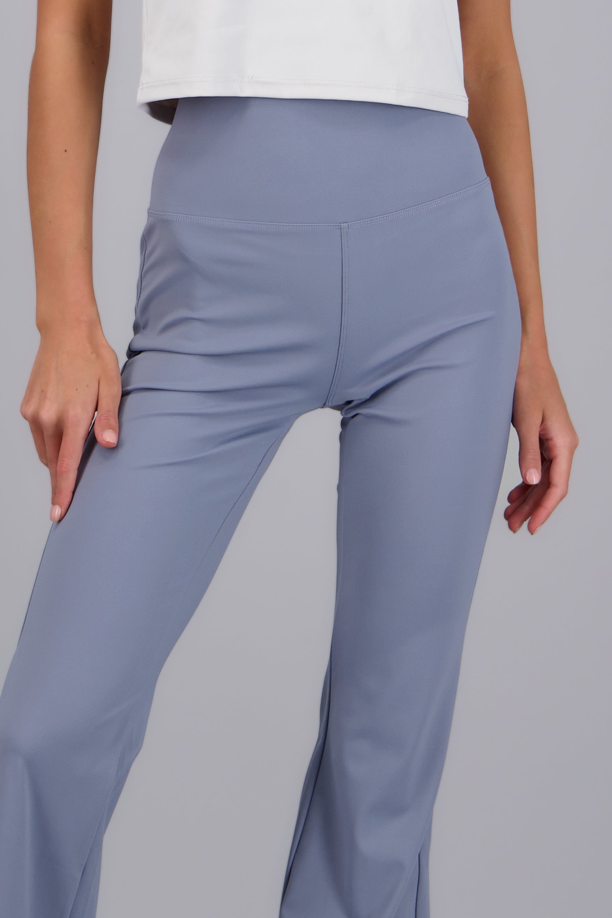 Leggings flare lisos MARINO