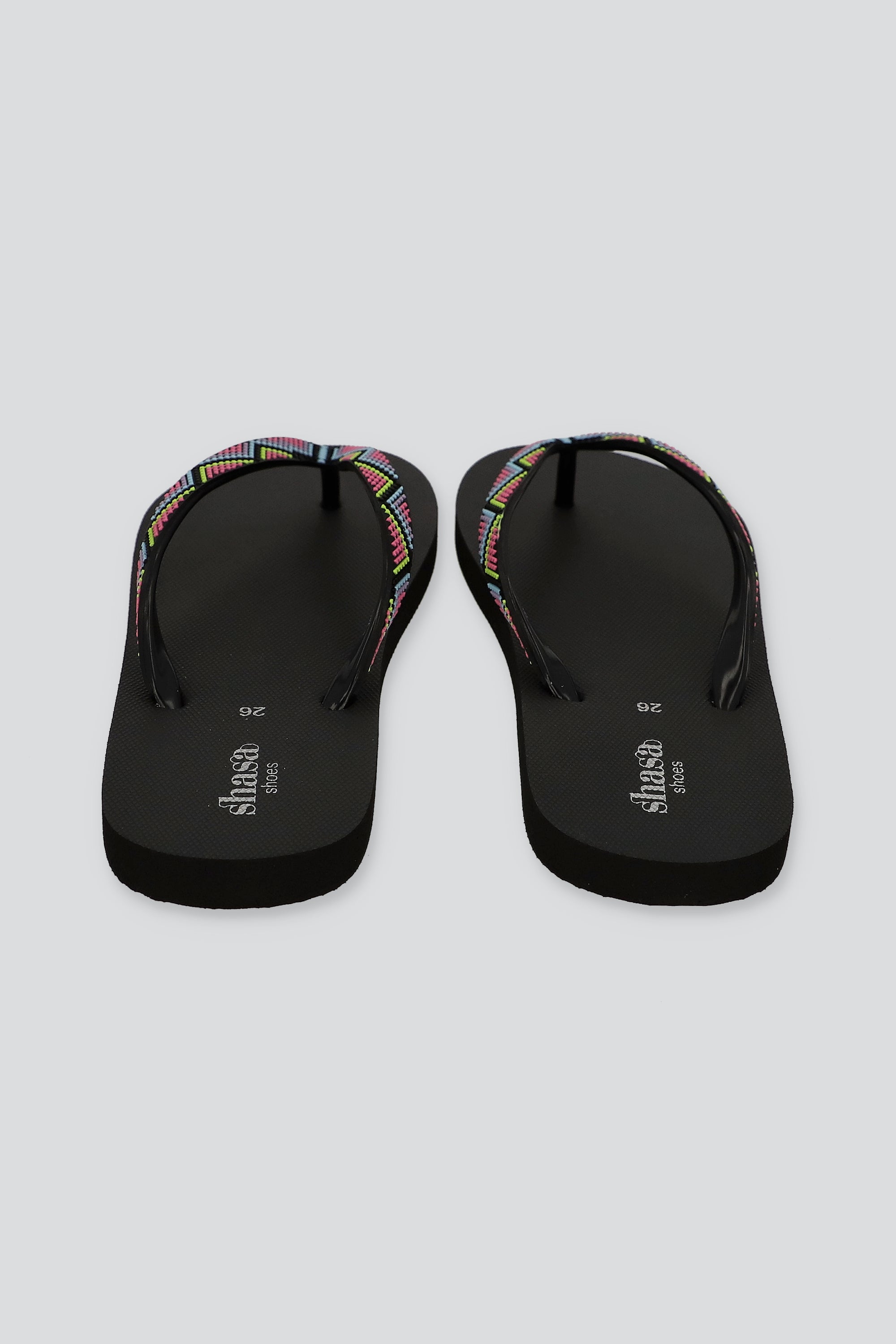 FLIP FLOP 3D COLORES NEGRO COMBO