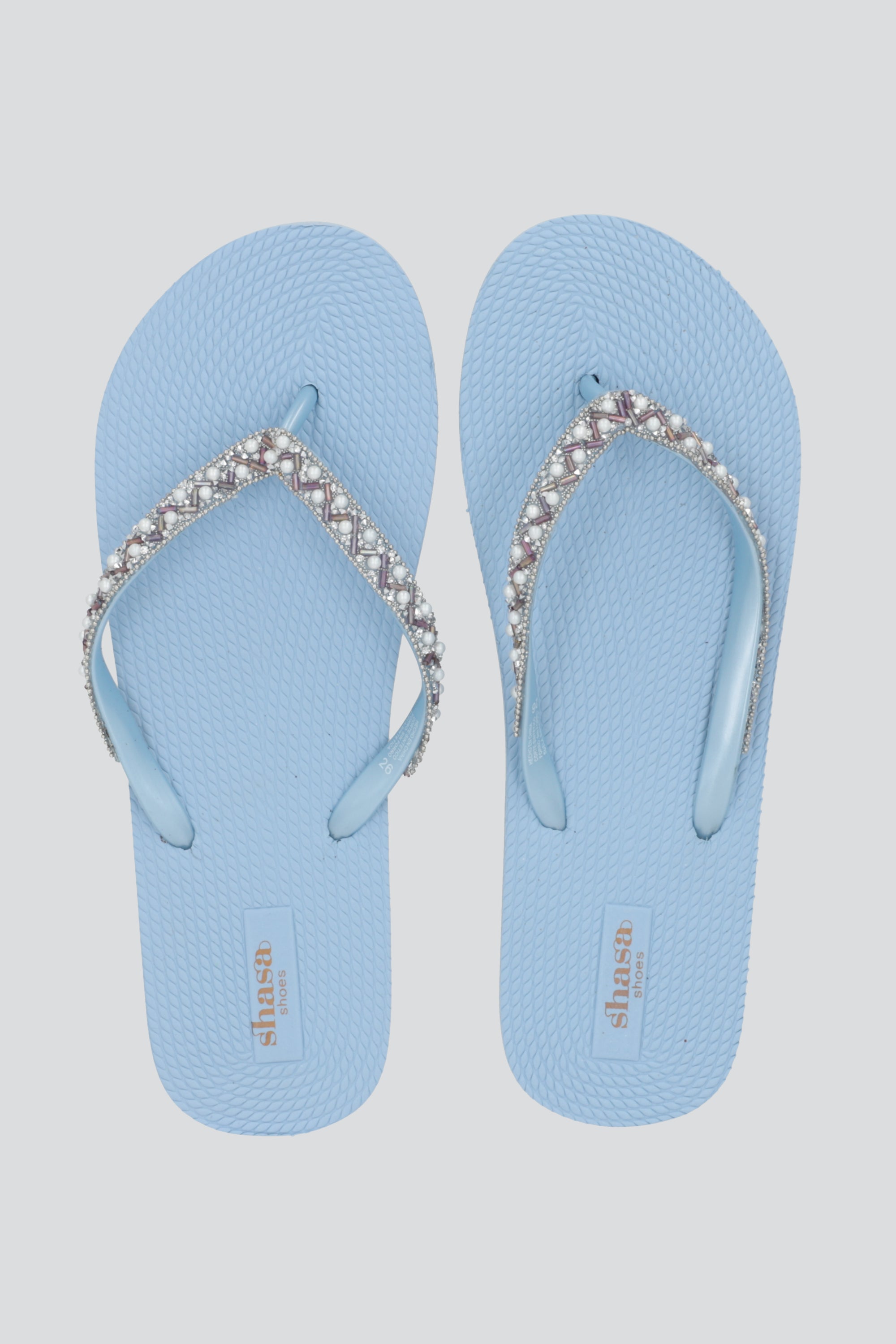 FLIP FLIP BRILLO PERLAS AZUL